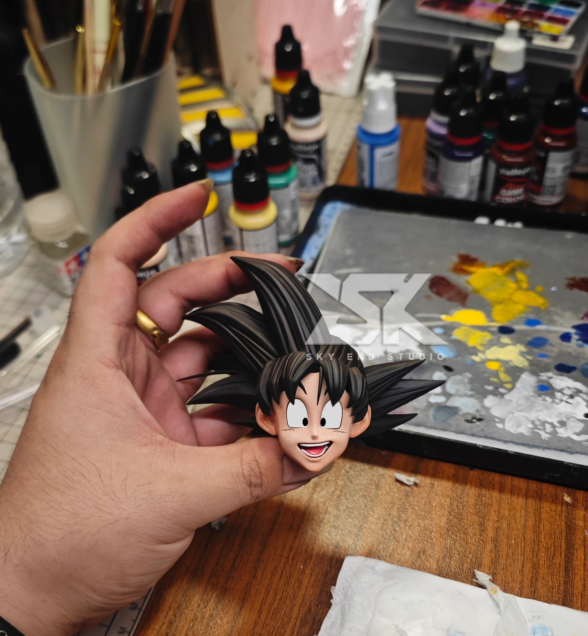 【Pre-sale】Young Goku and Chichi-Sky End Studio