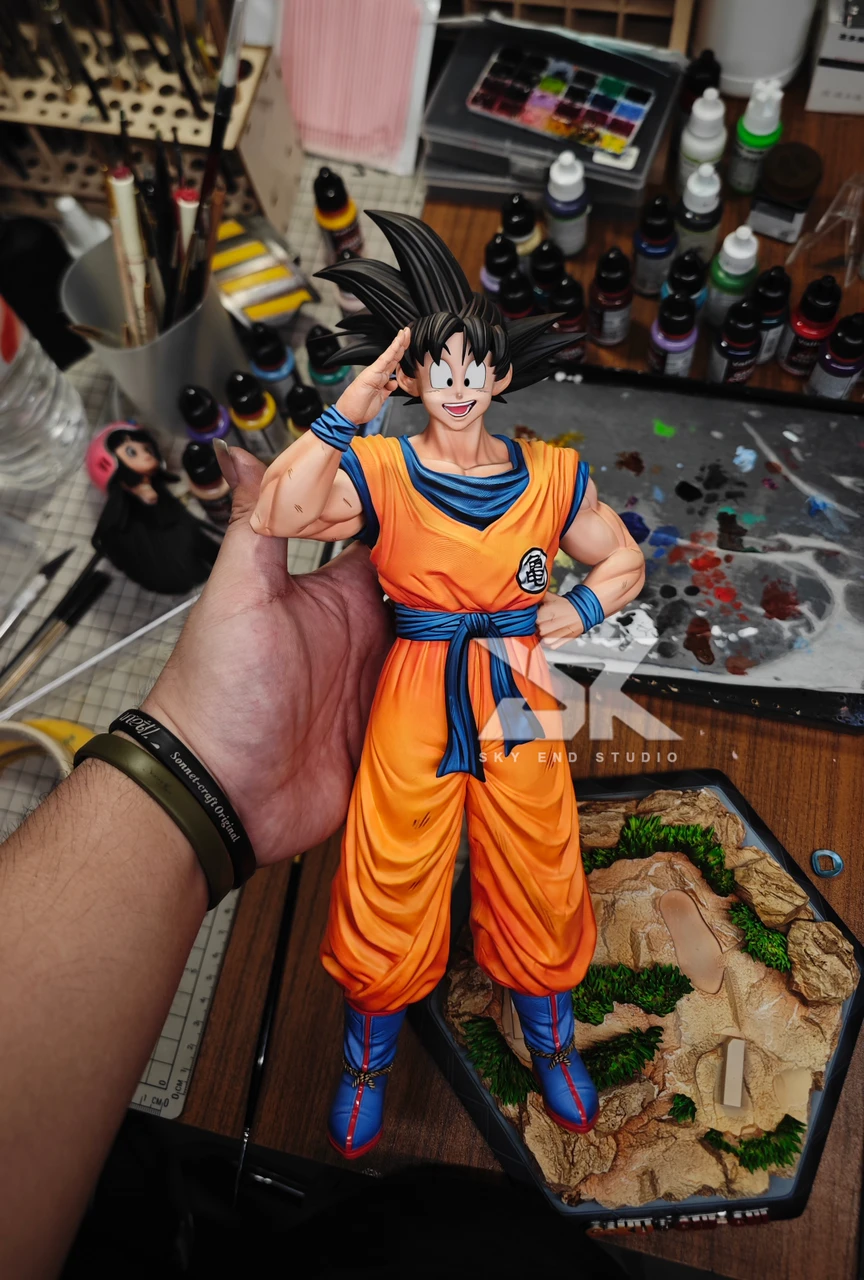 【Pre-sale】Young Goku and Chichi-Sky End Studio