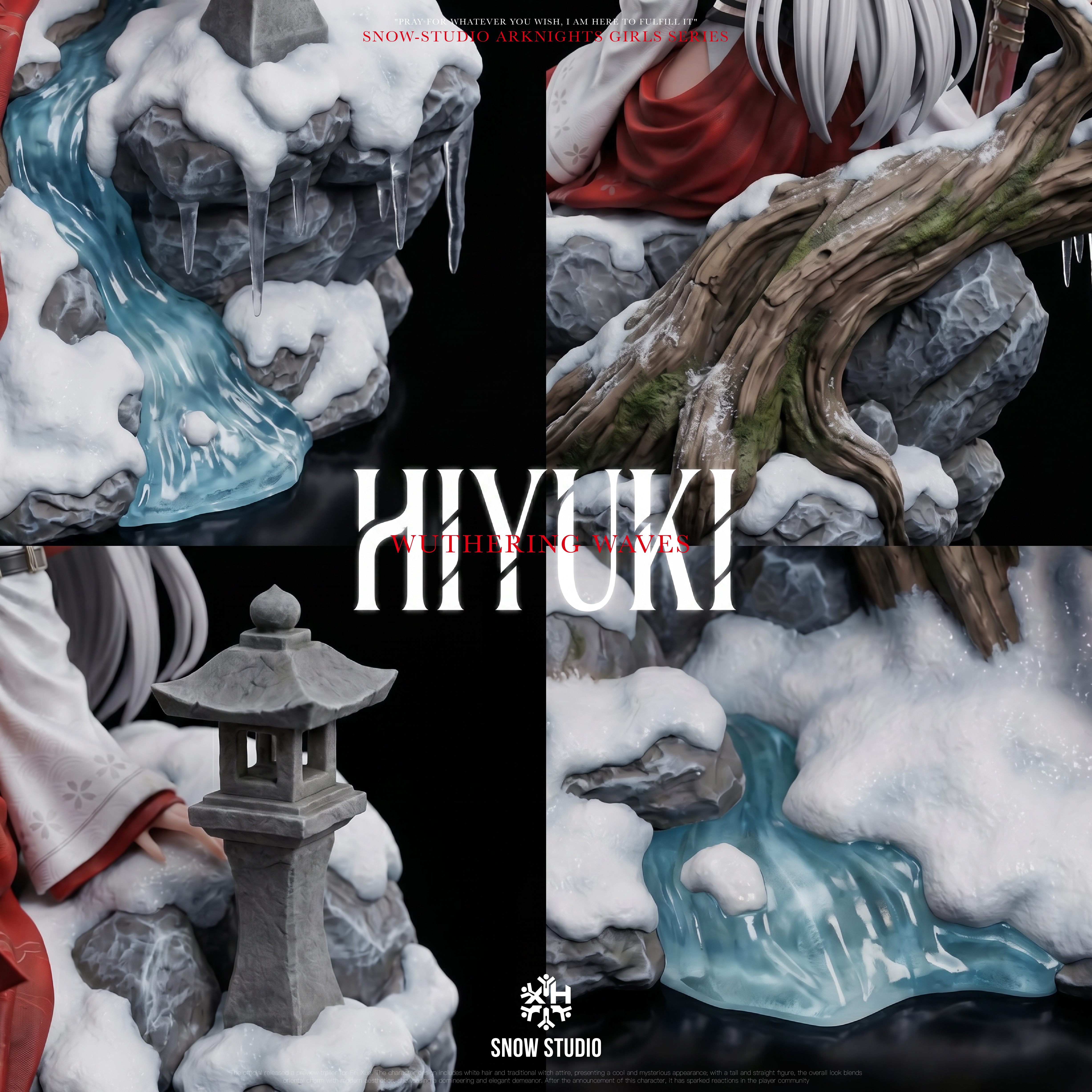 【Pre-sale】1/6 Scale Hiyuki-Wuthering Waves-Snow Studio