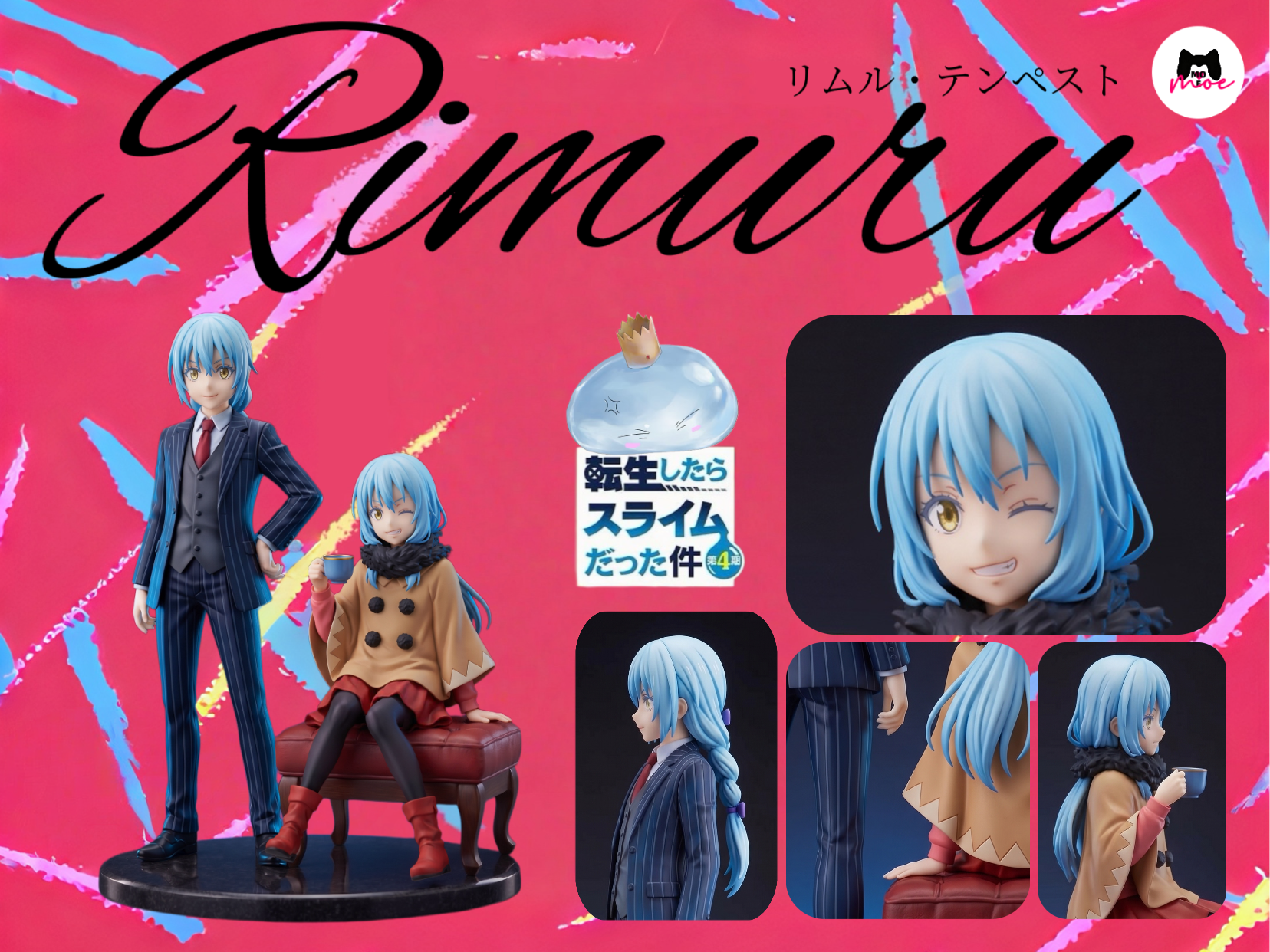 【Pre-sale】1/6 Scale Rimuru Tempest-That Time I Got Reincarnated As a Slime-Moe Studio