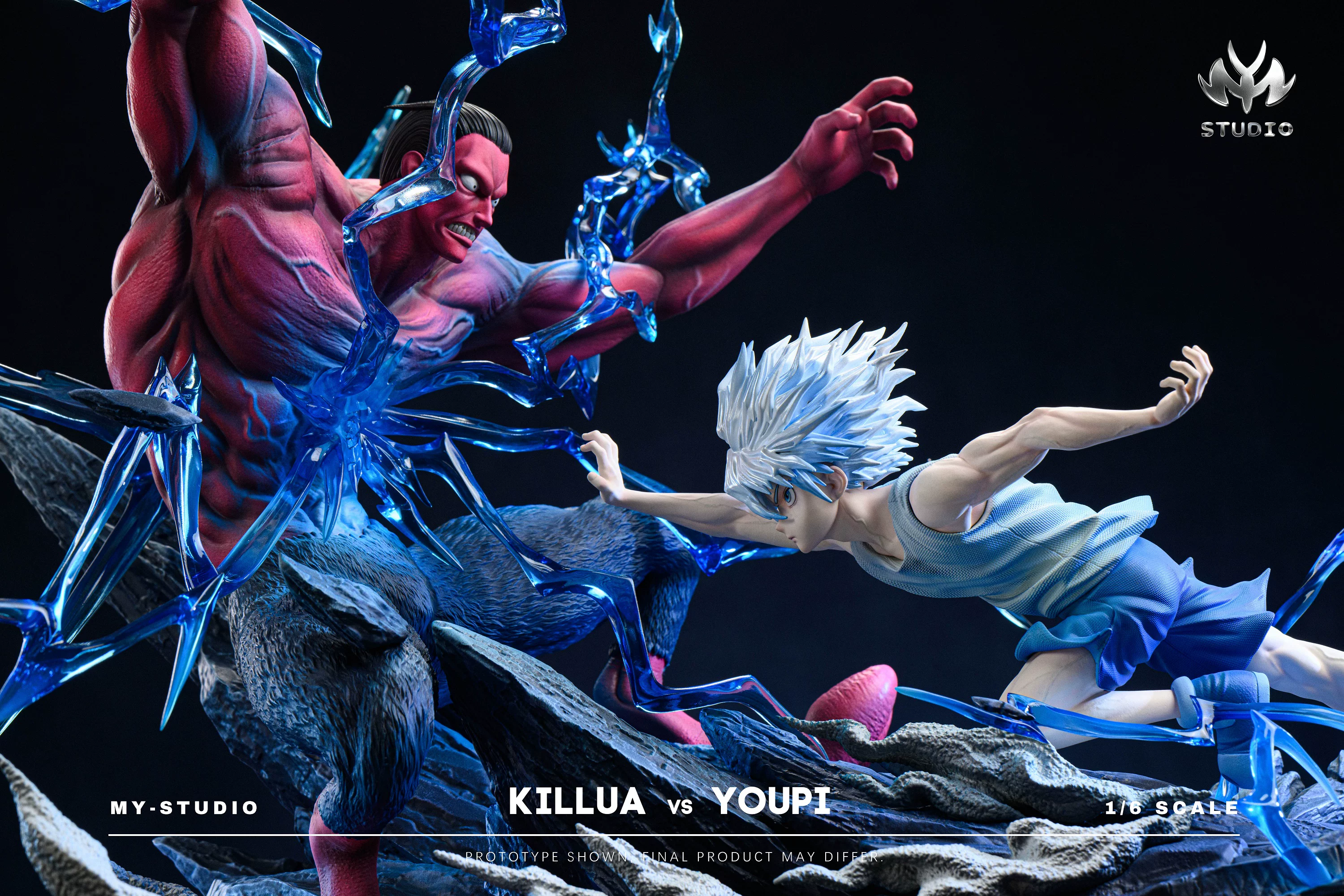 【Pre-sale】1/6 Scale Killua Zoldyck VS Menthuthuyoupi-Hunter X Hunter-MY Studio