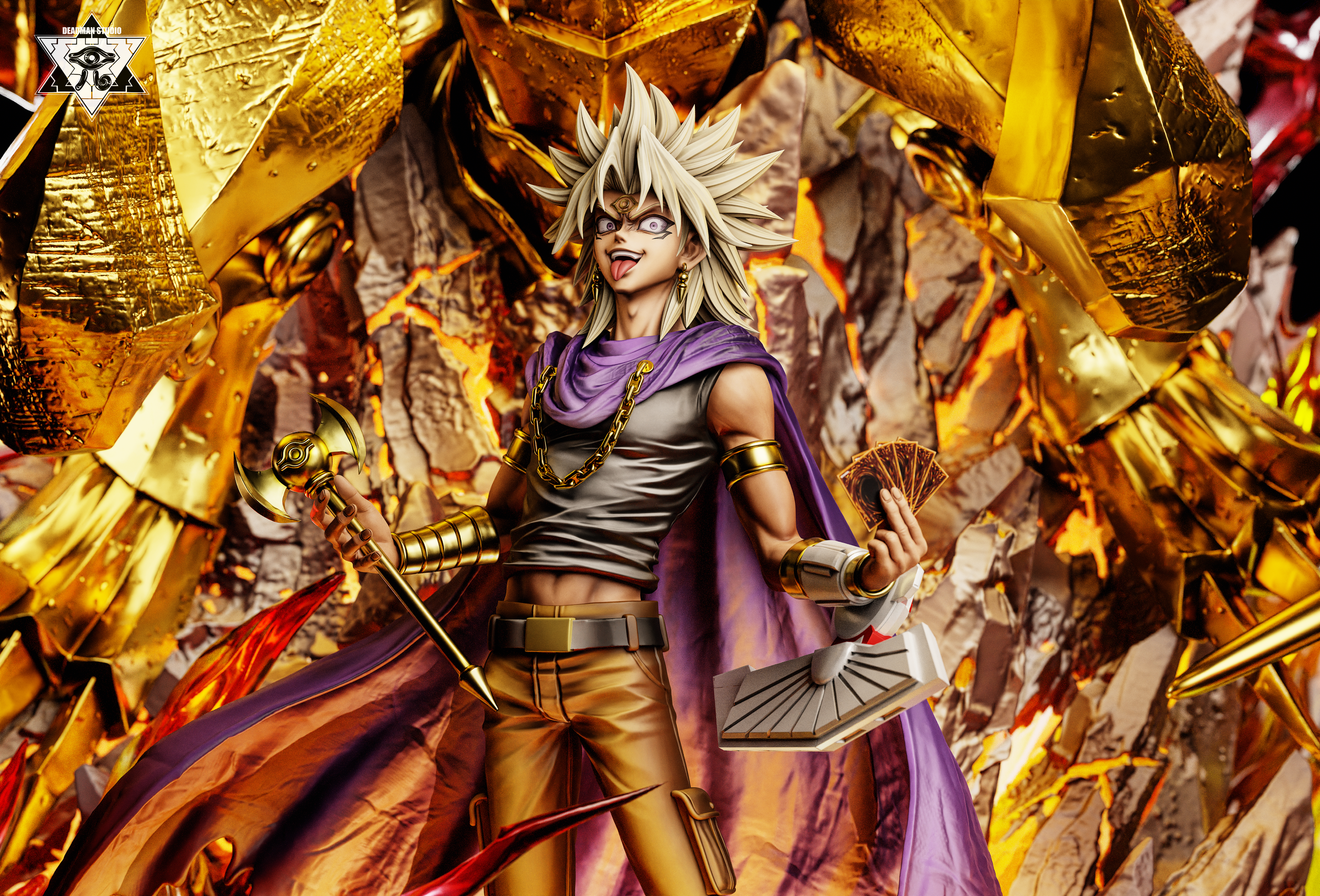 【Pre-sale】Graduation-level collection statue 003: THE WINGED DRAGON OF RA-Yu-Gi-Oh!-Deadman Studio