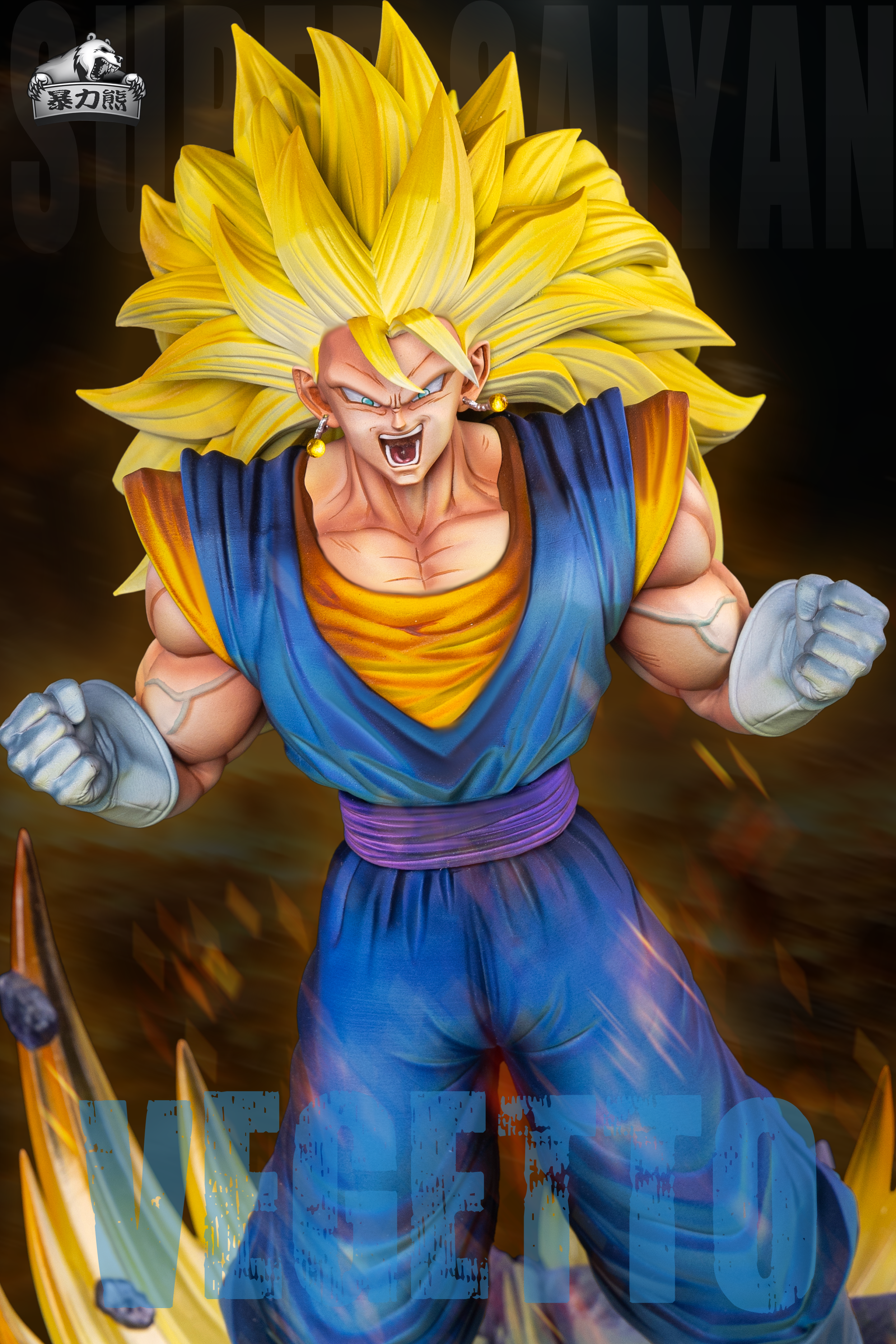 【Pre-sale】Super Seiya 003 Vegetto-Dragon Ball-Violent Bear Studio
