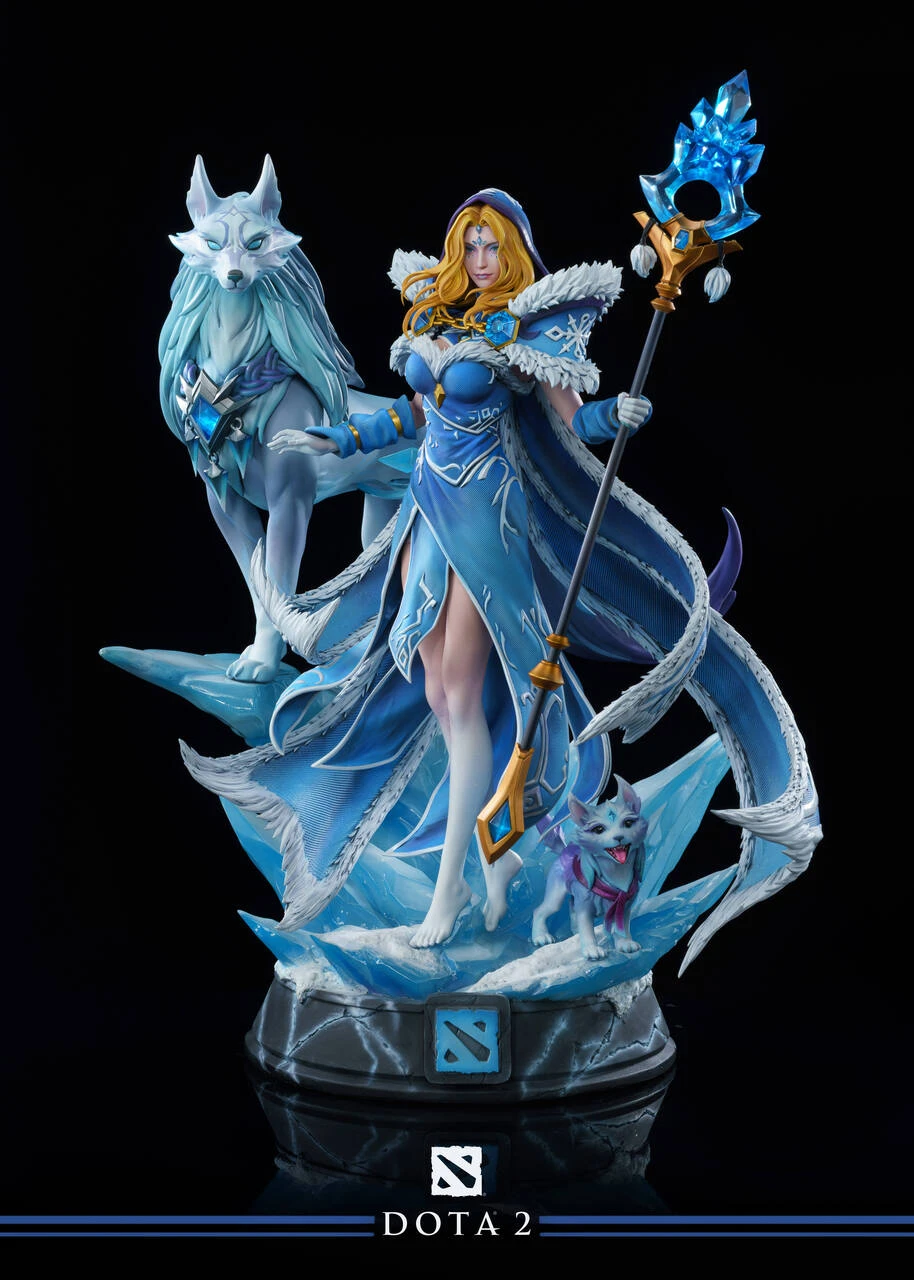 【Pre-sale】1/4 Scale Crystal Maiden with LED Licensed-Dota 2-Valve × Perfect World Studio