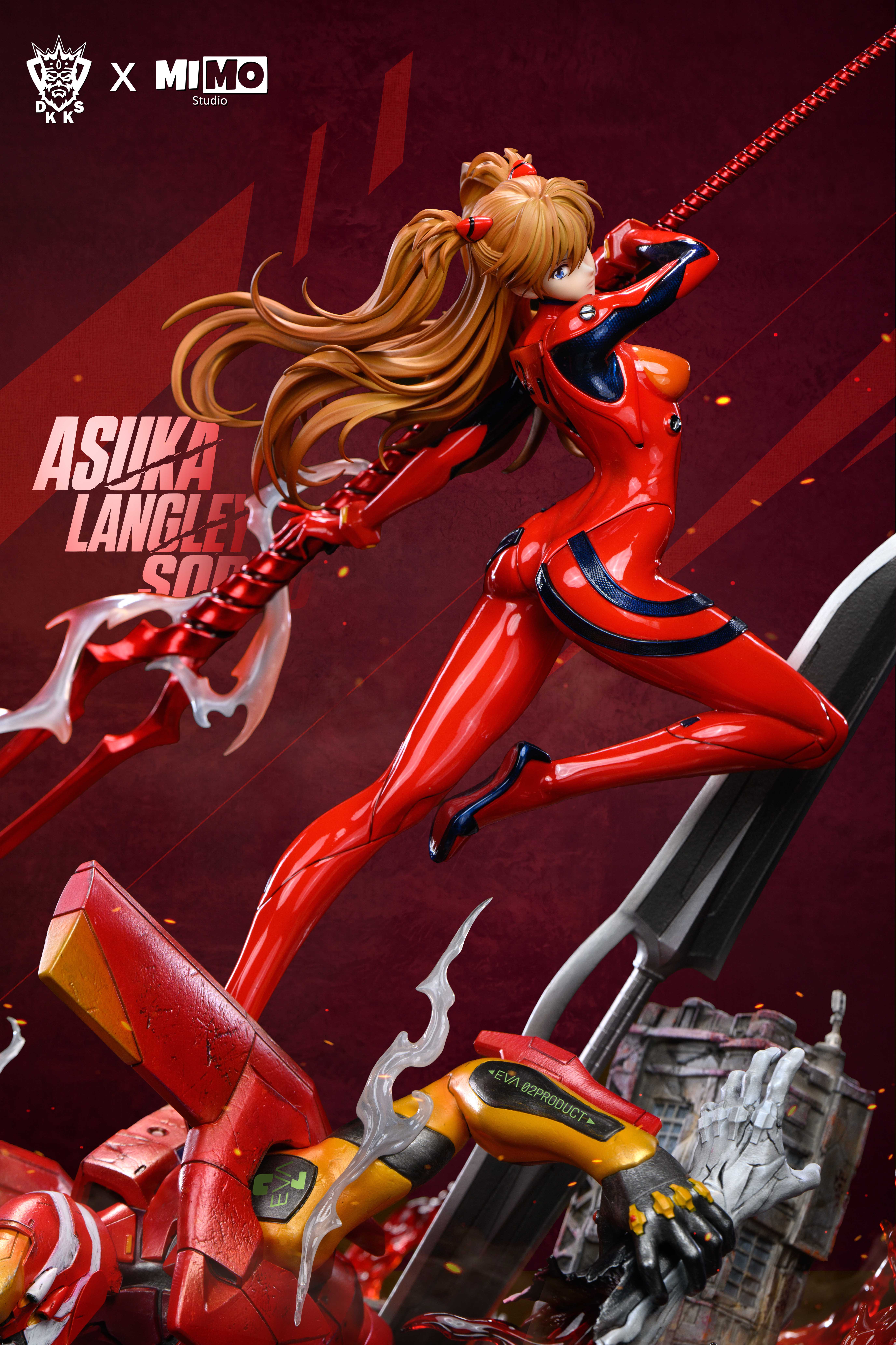 【Pre-sale】1/6 Scale Asuka-EVA-Dark King and MIMO Studio