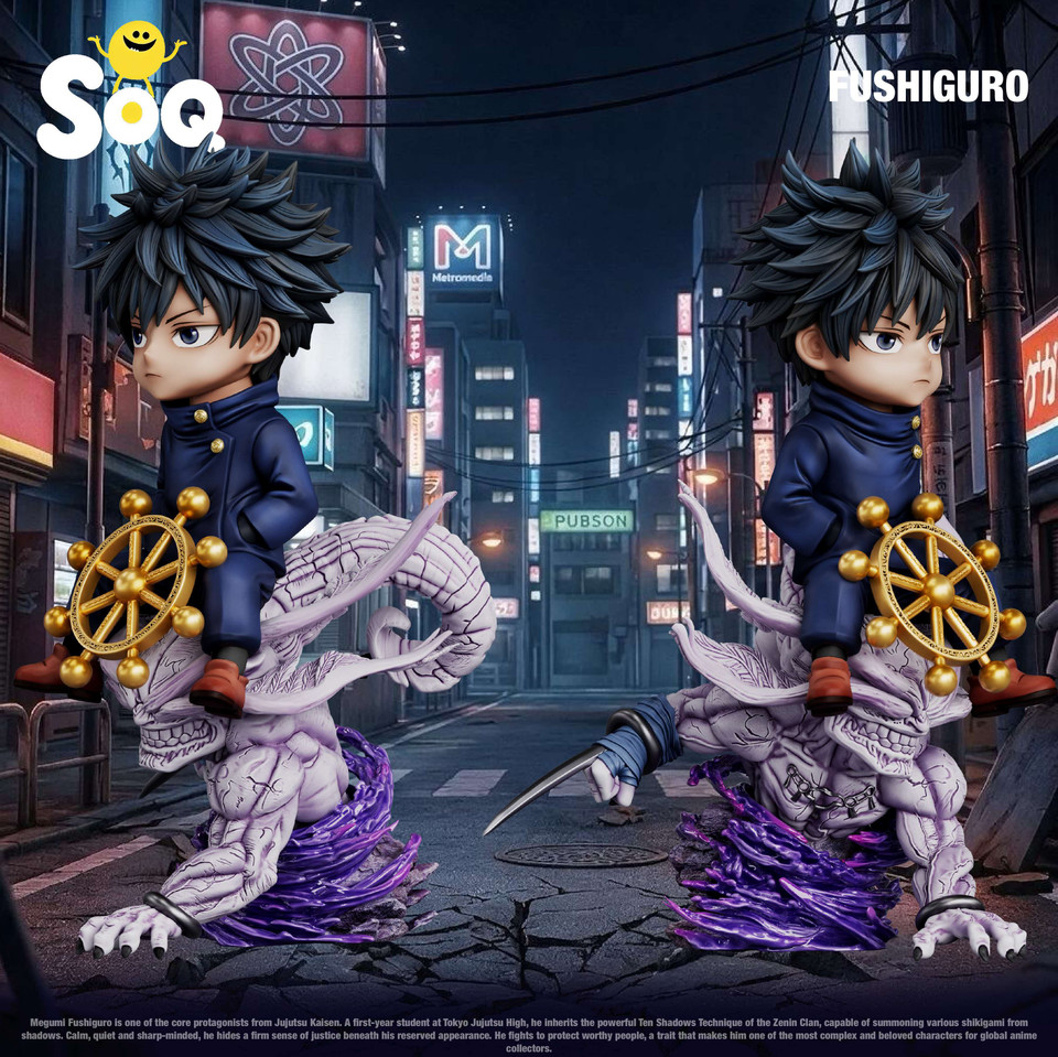 【Pre-sale】Q Version Fushiguro Megumi-Jujutsu Kaisen-SOQ Studio