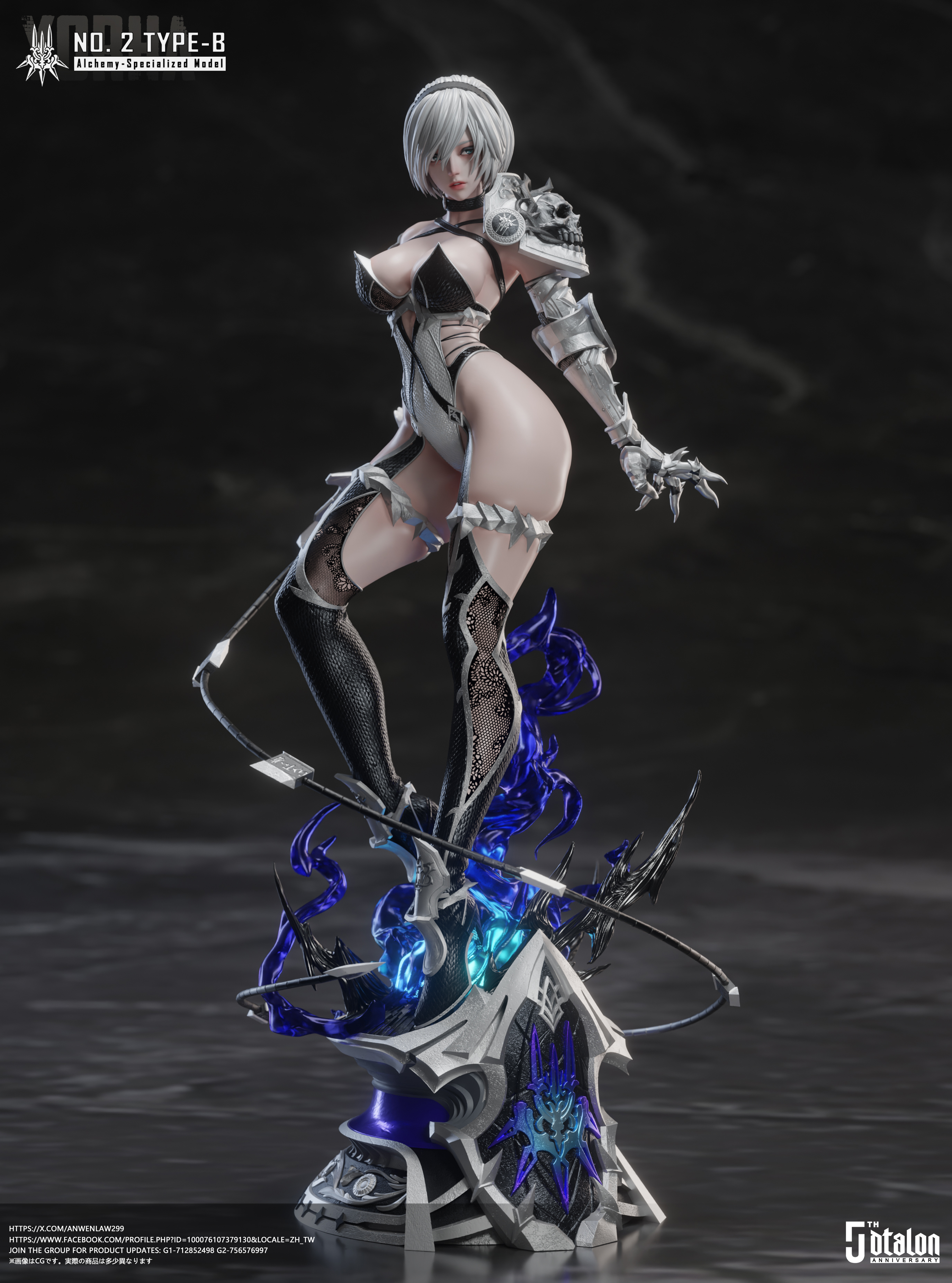 【Pre-sale】1/4 Scale NieR 2B-NieR:Automata-Dtalon Production Studio