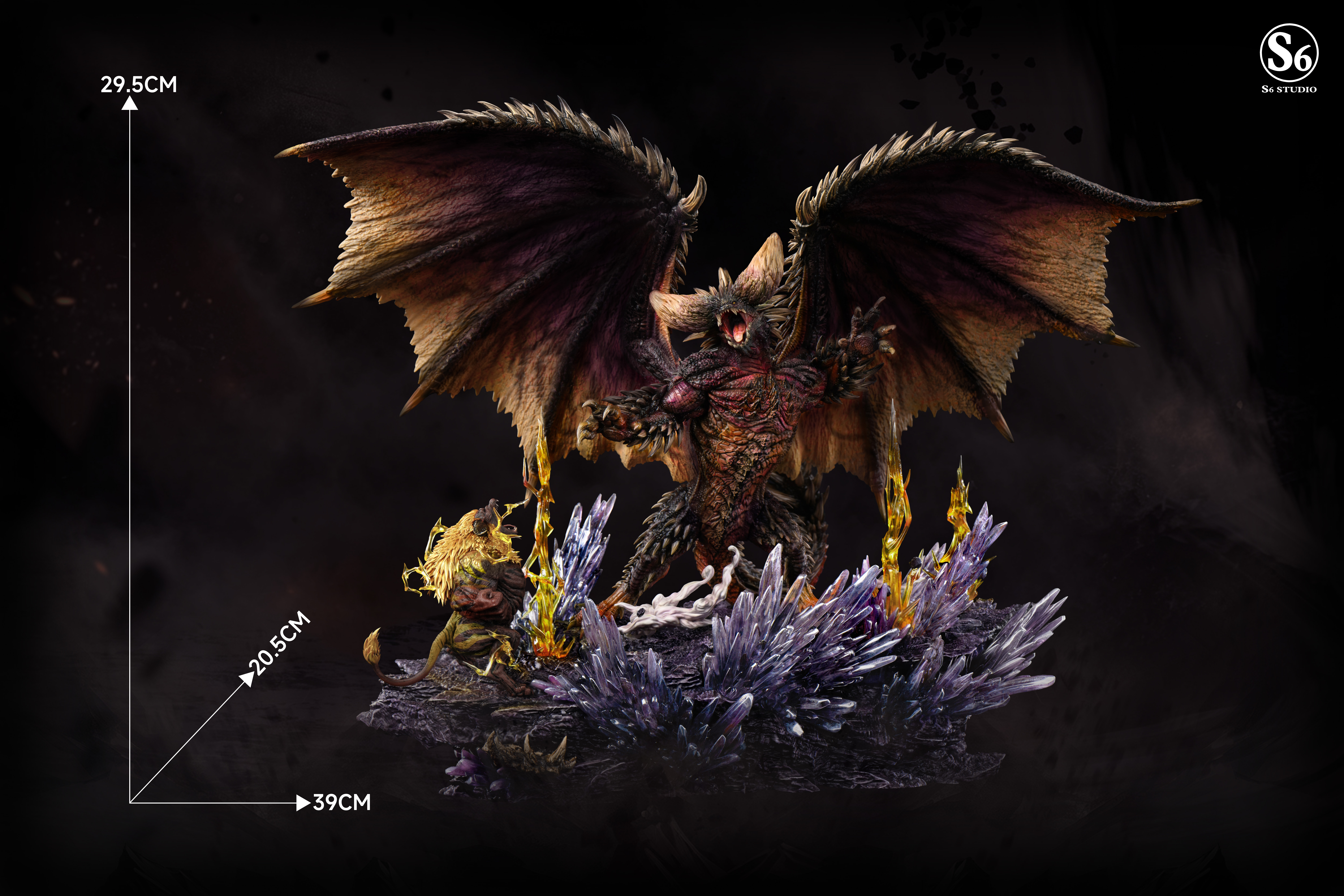 【Pre-sale】Nergigante and Rajang-Monster Hunter-S6 Studio