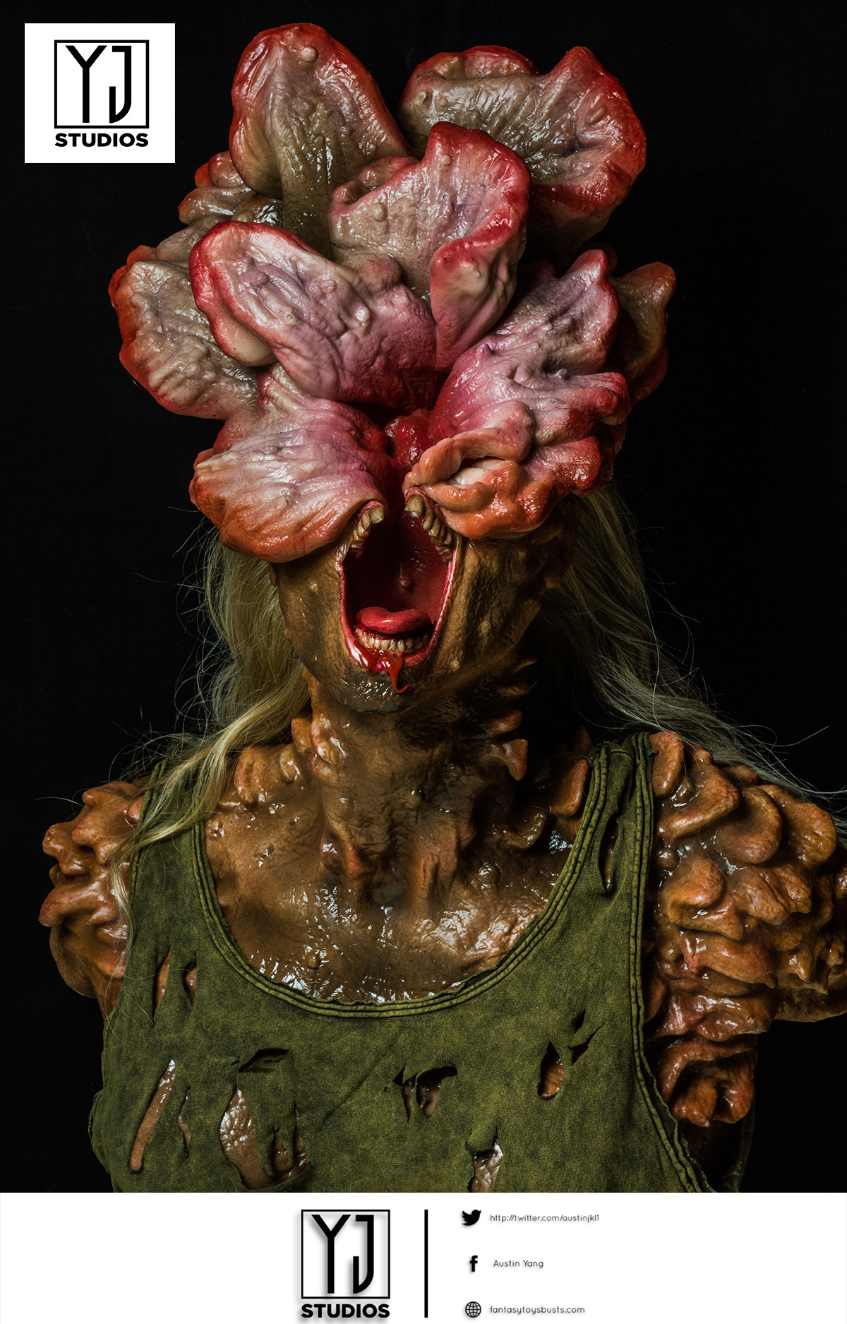 【Pre-sale】1/1 Scale Bust of Infected-YJ Studio