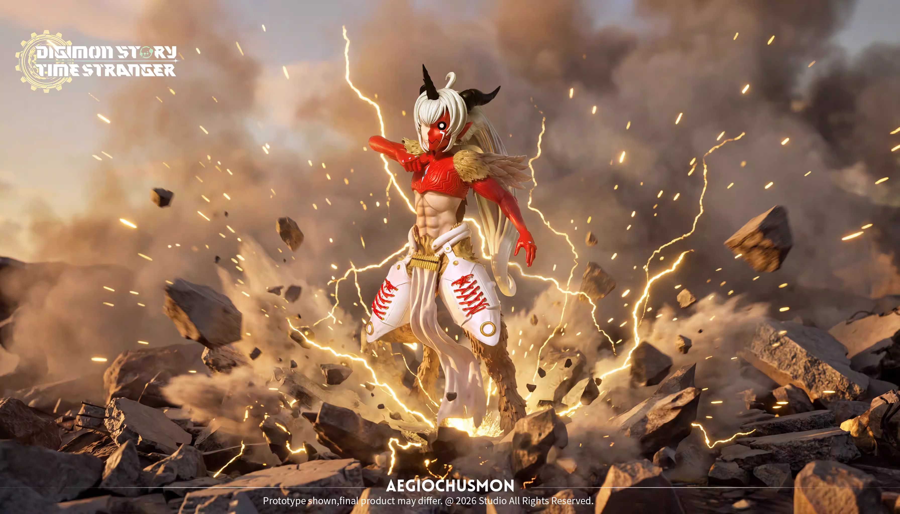 【Pre-sale】002 Aegiochusmon-FC and Hudie Studios