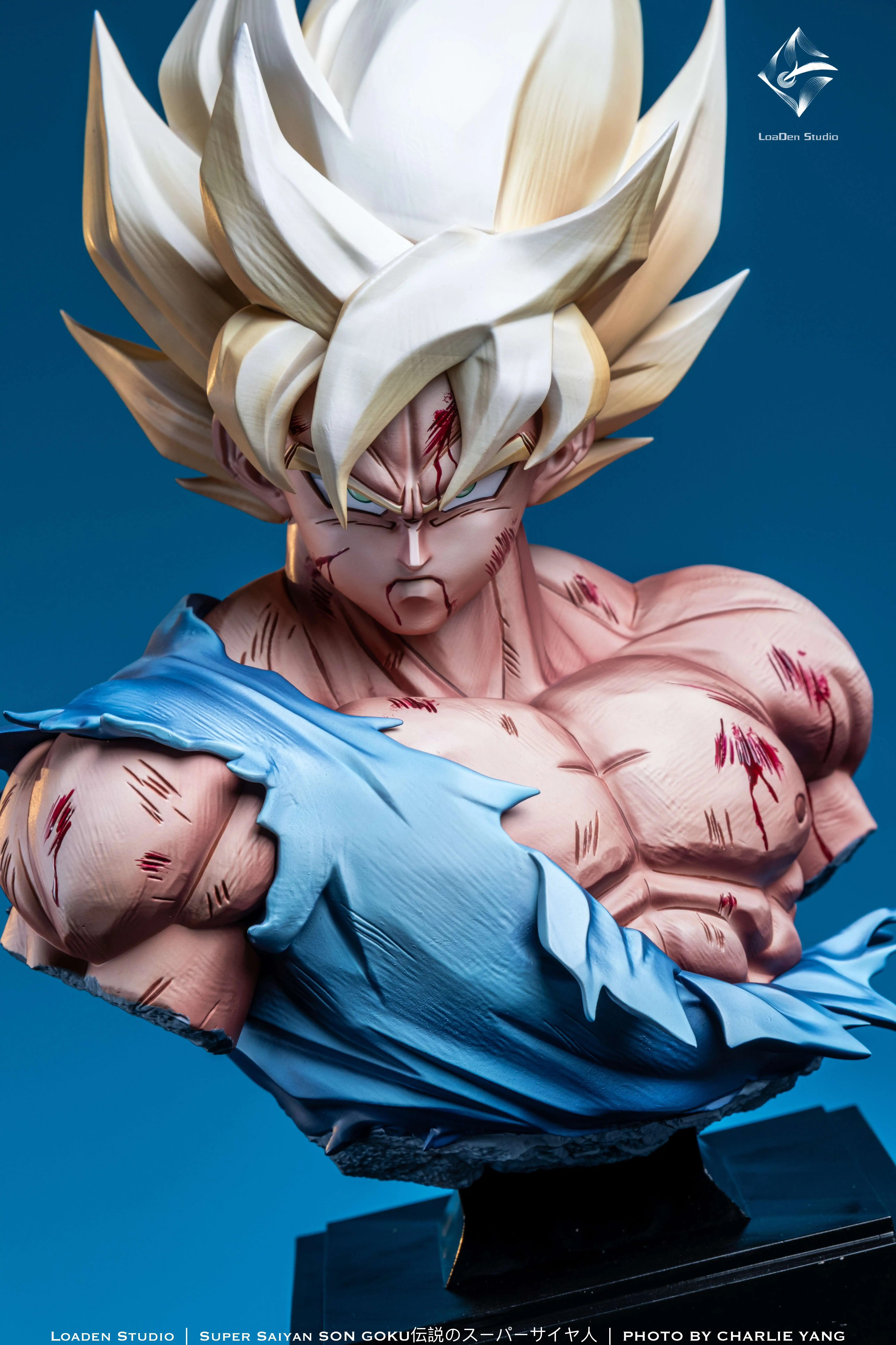 【Pre-sale】1/3 Scale 007 Bust of SS Goku-Dragon Ball-LoaDen Studio