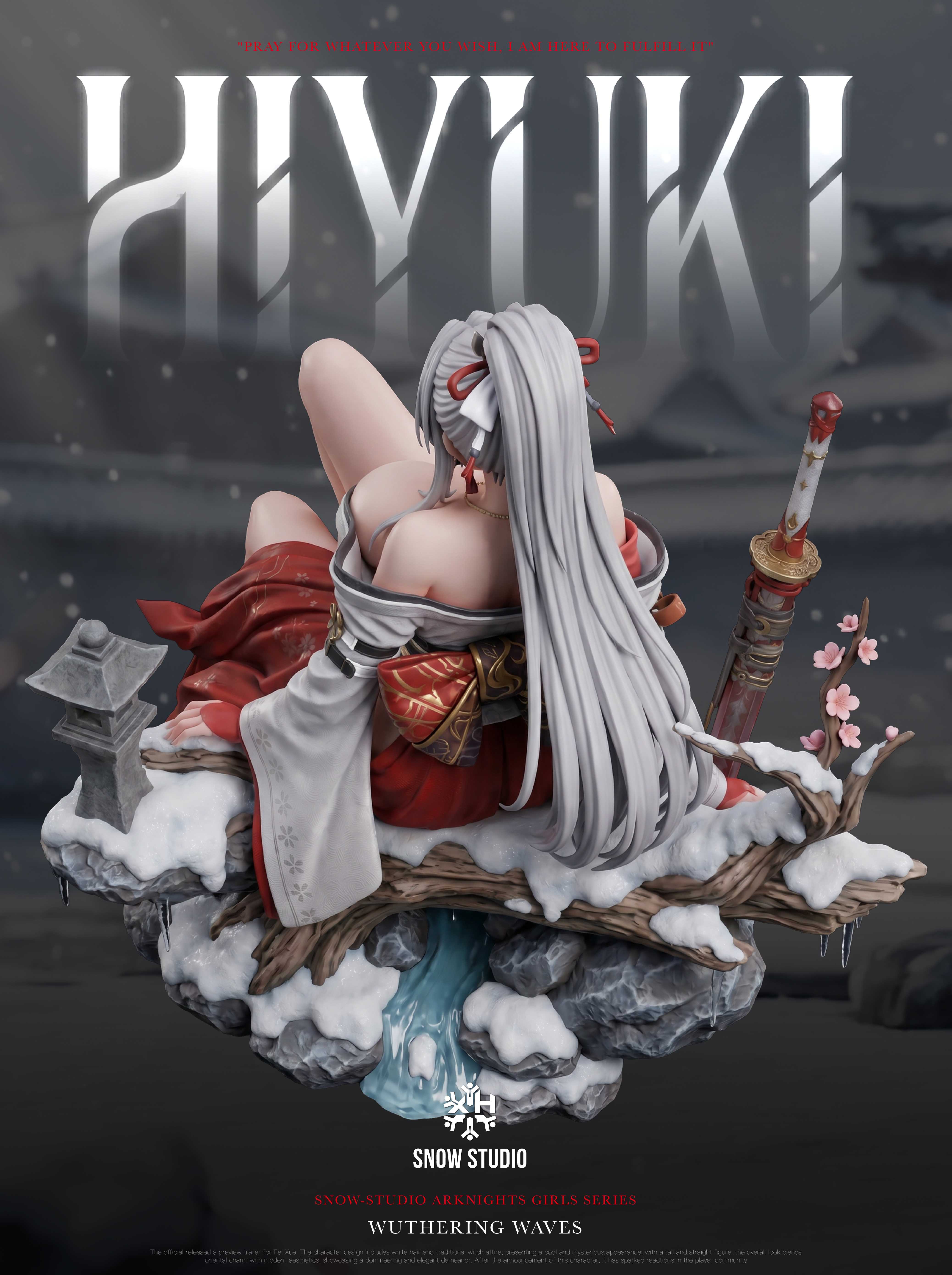 【Pre-sale】1/6 Scale Hiyuki-Wuthering Waves-Snow Studio