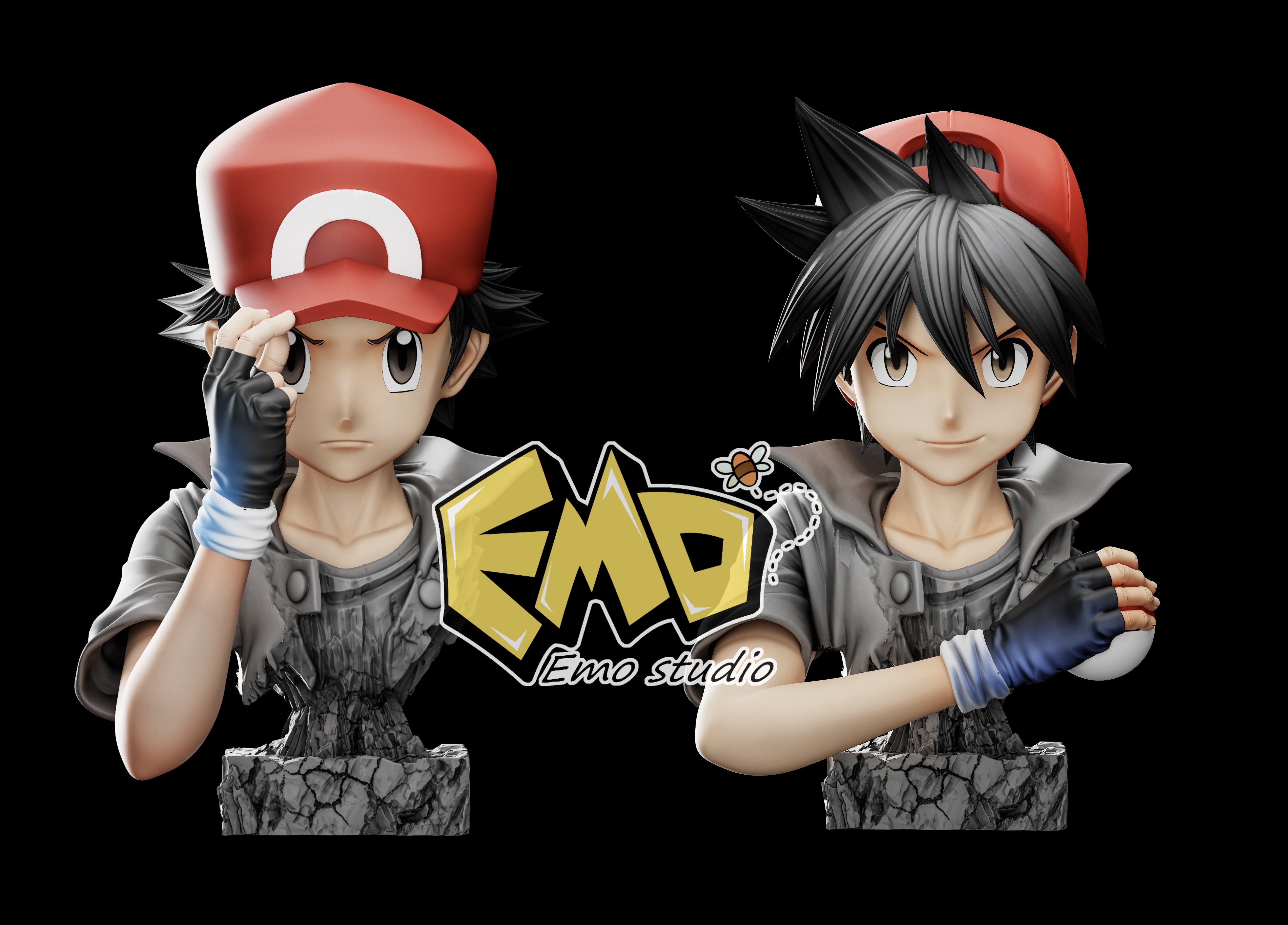 【Pre-sale】001 Red with LED-Pokemon-EMO Studio