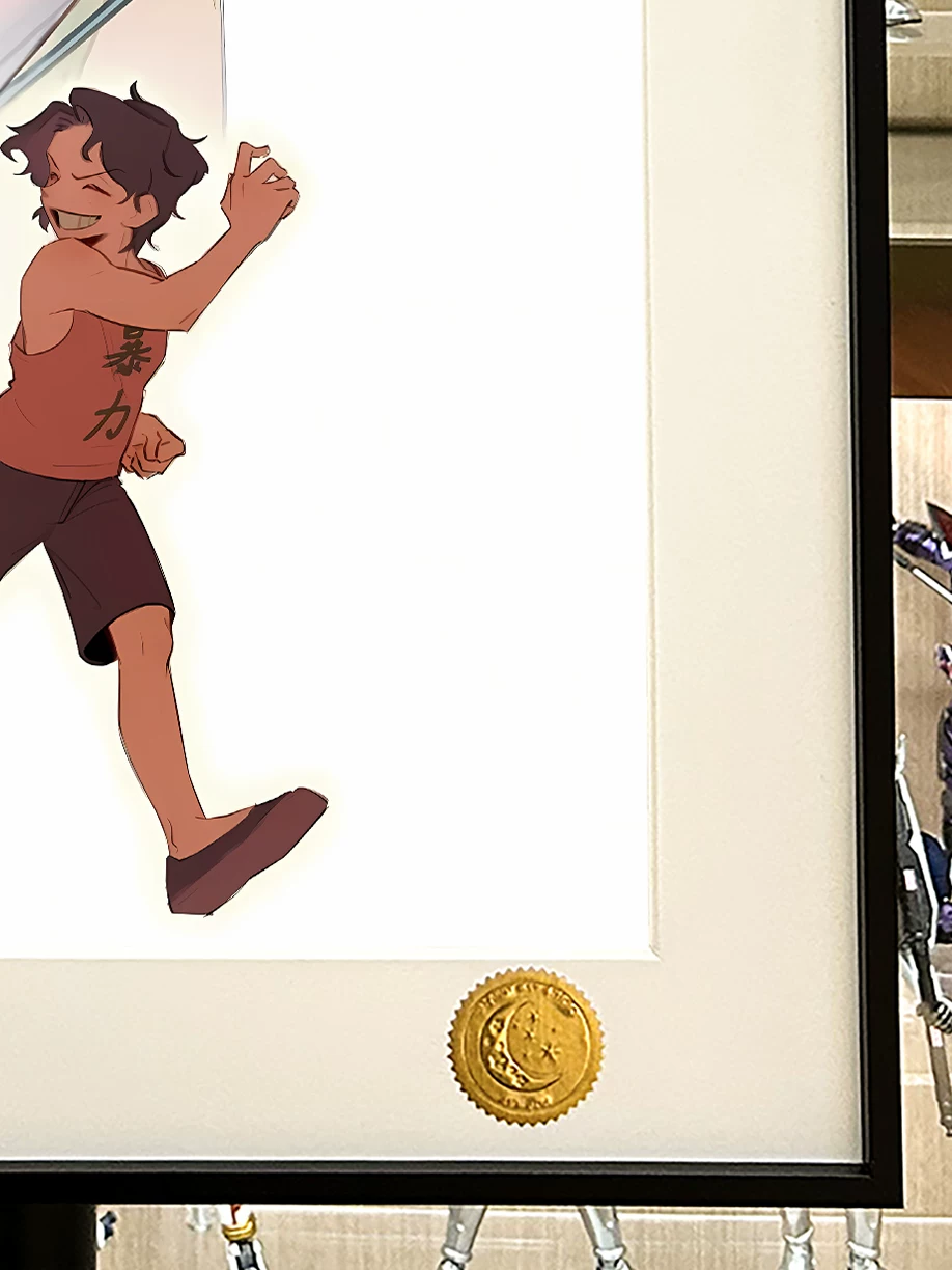 【Pre-sale】Decorative Painting of Goodbye Ace-One Piece-XingKong Studio