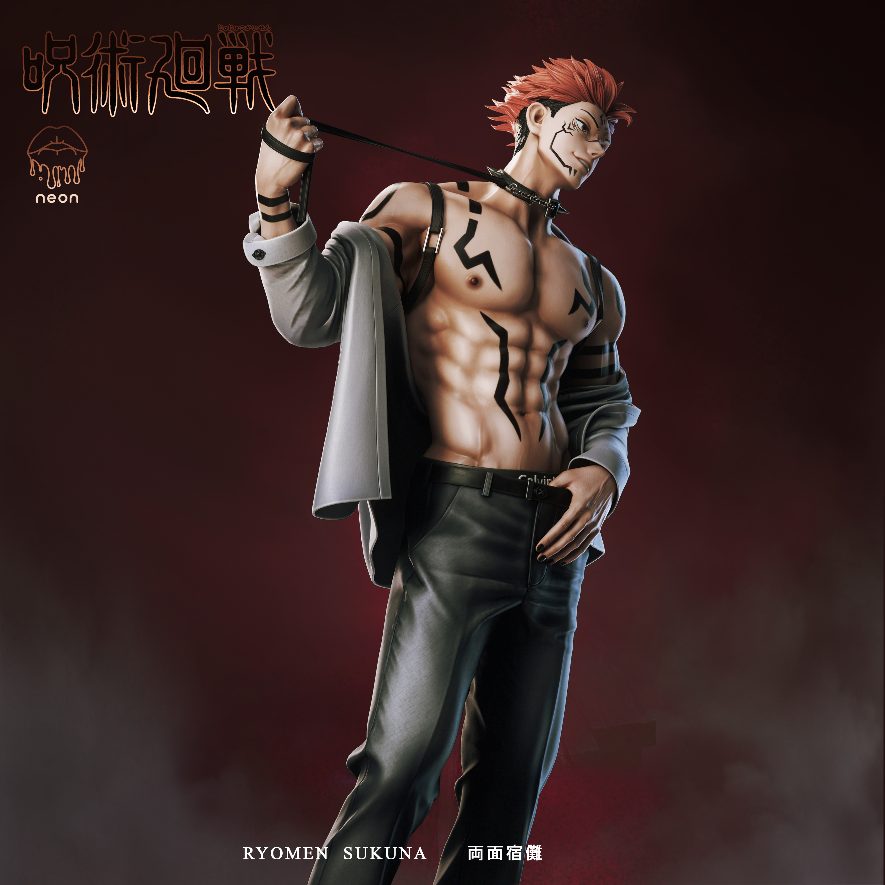 【Pre-sale】1/6 Scale Ryomen Sukuna-Neon Studio