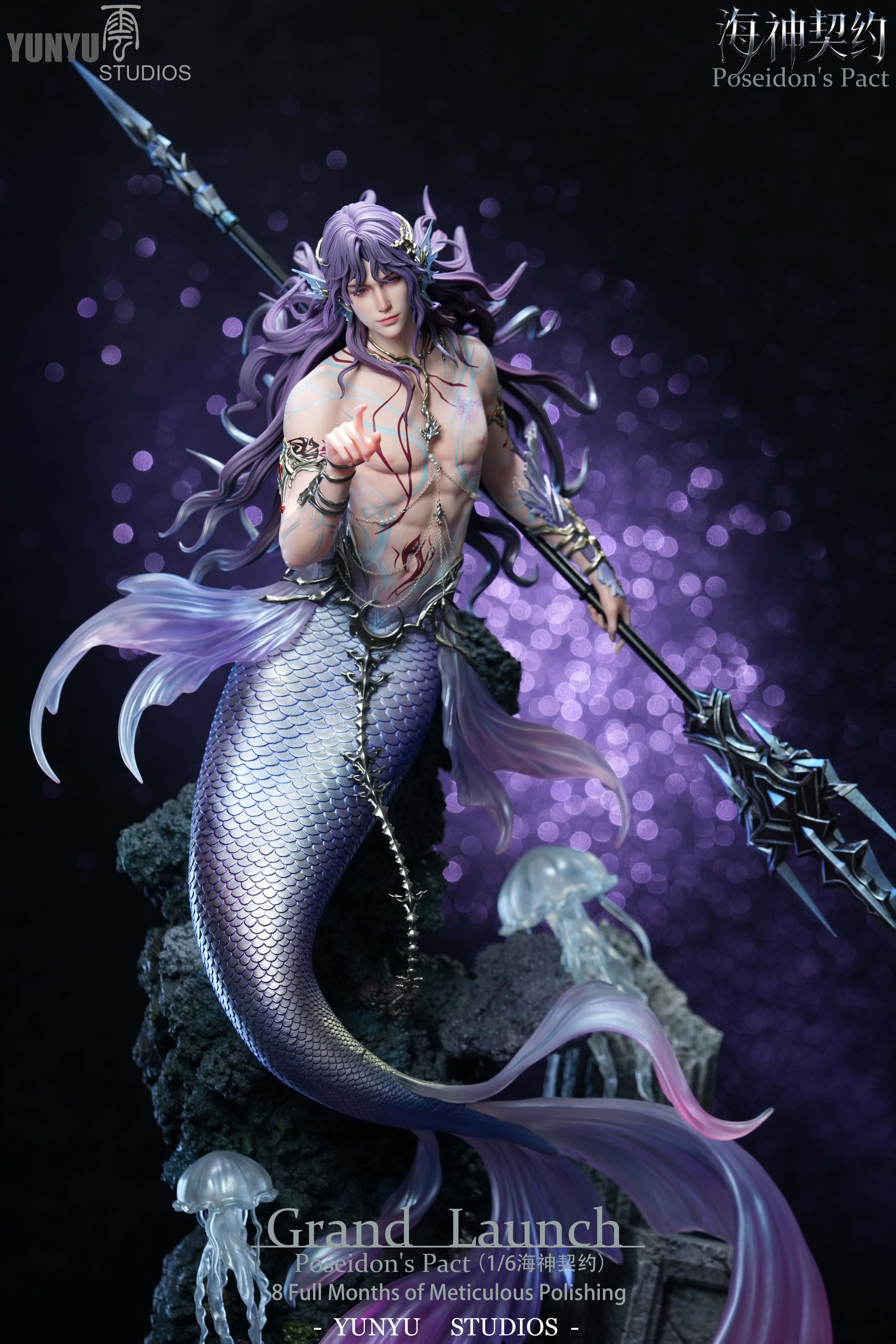 【Pre-sale】1/6 Scale Grand Launch Poseidon's Pact Rafayel-YunYu Studio