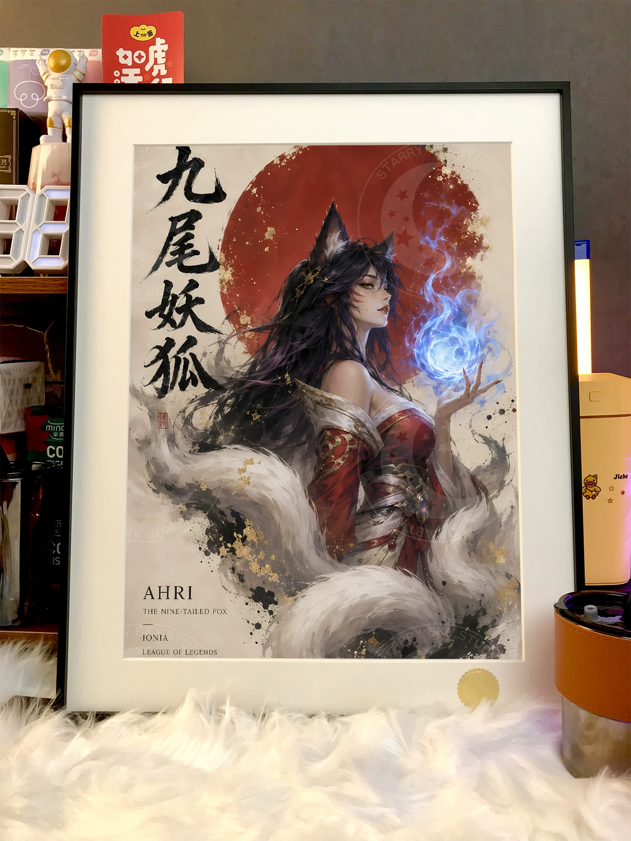 【Pre-sale】Decorative Painting of Ahri-League of Legends-XingKong Studio