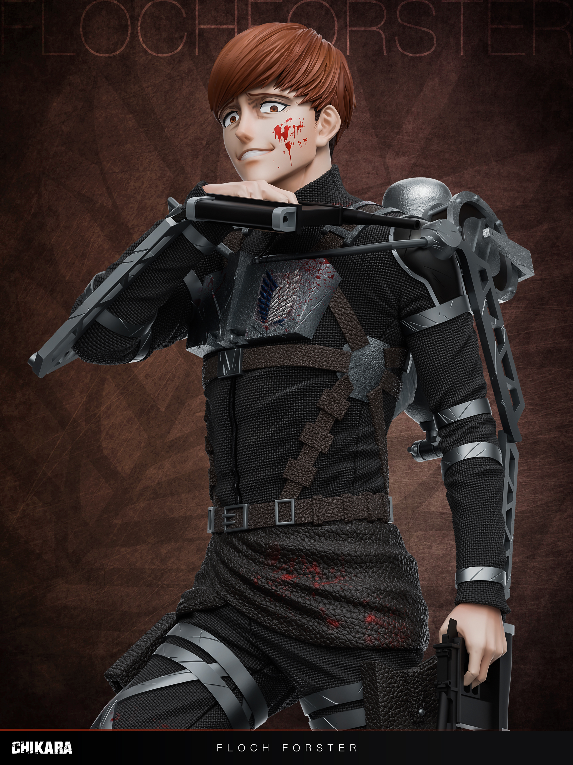 【Pre-sale】1/6 Scale Floch Forster-Attack on Titan-CHIKARA Studio