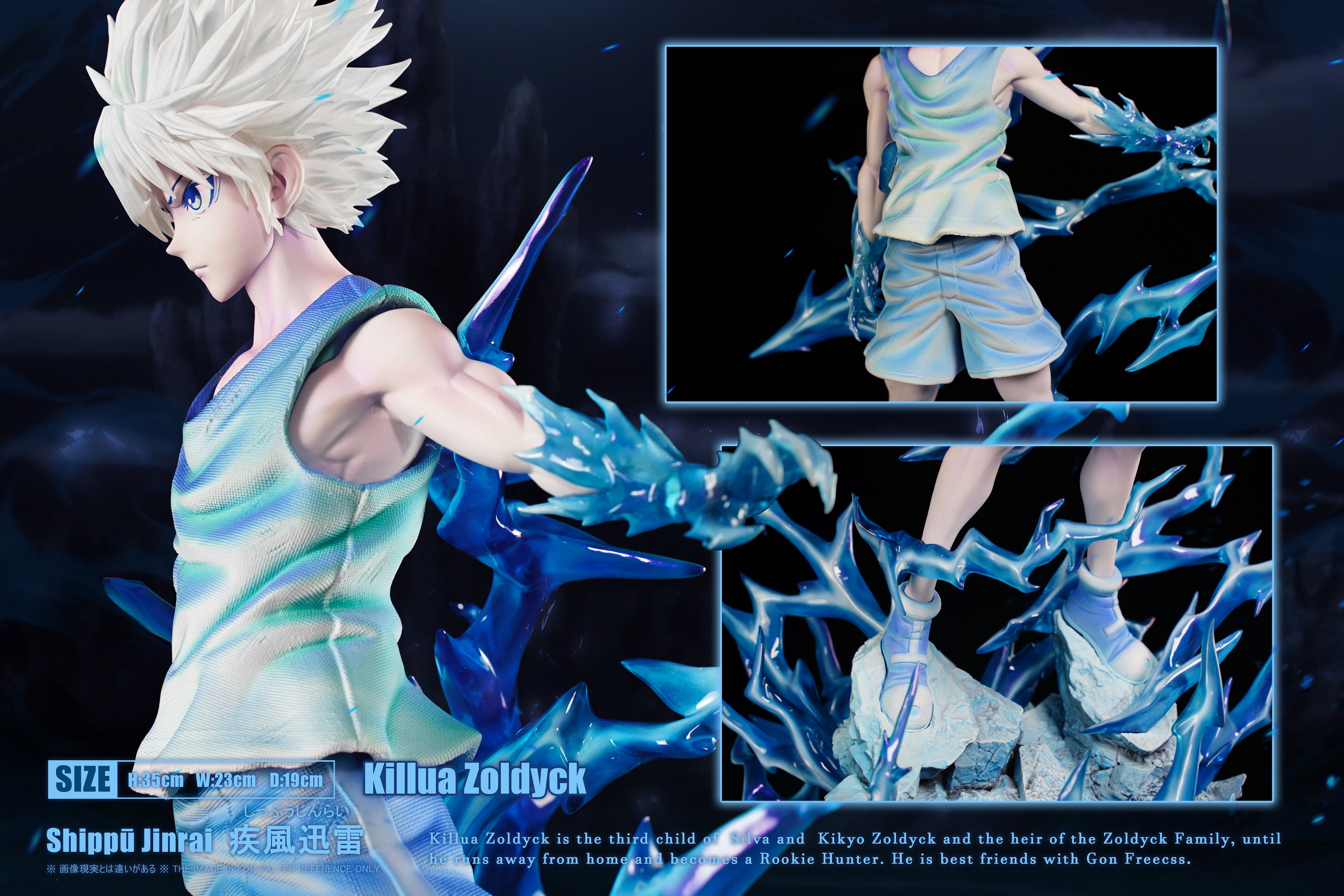 【Pre-sale】1/6 Scale 002 Killua Zoldyck-Hunter X Hunter-HXHENG × CHENG Studio