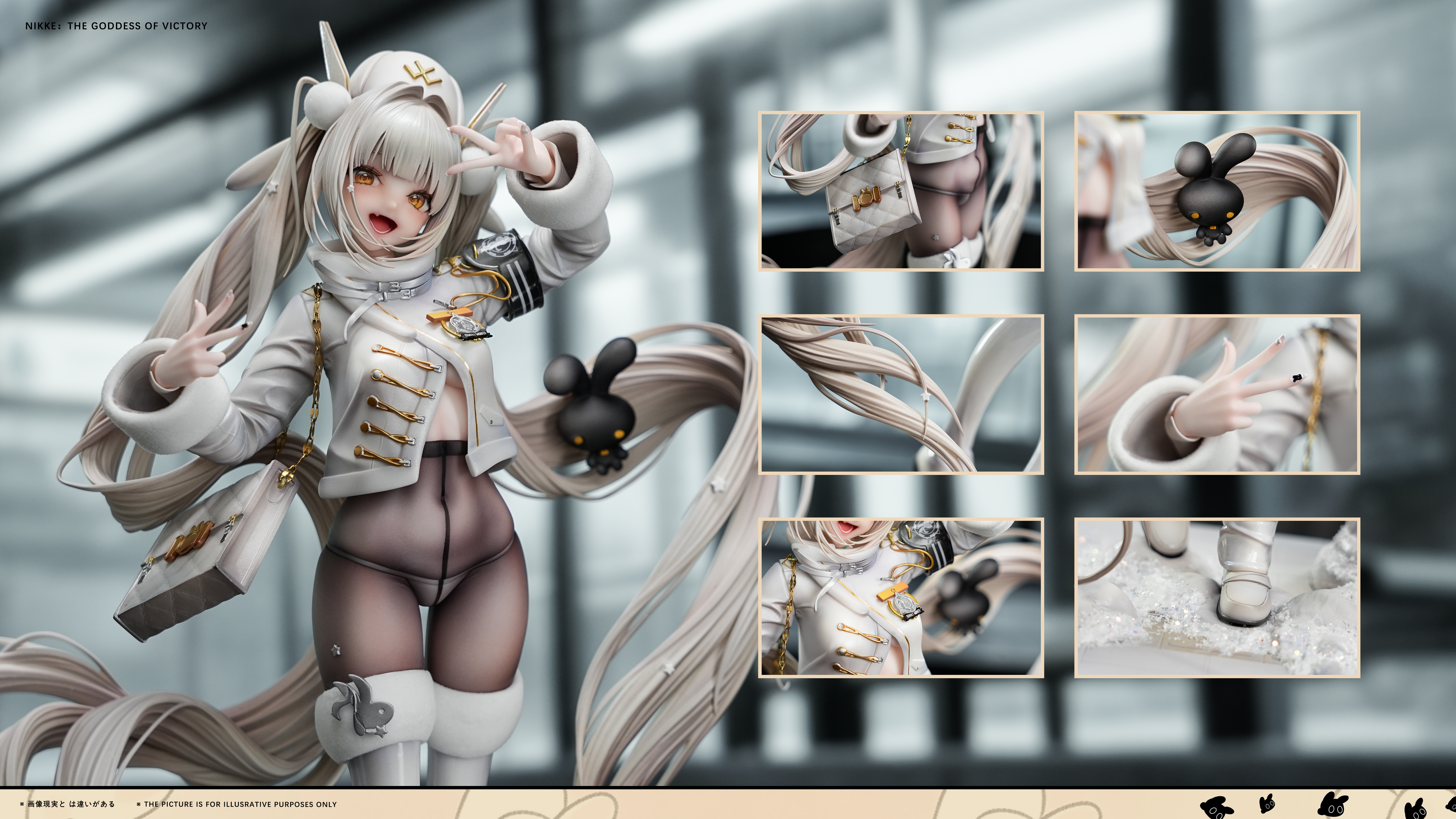 【Pre-sale】1/7 and 1/4 Scale Blanc-NIKKE: The Goddess of Victory-Genius Bee Studio