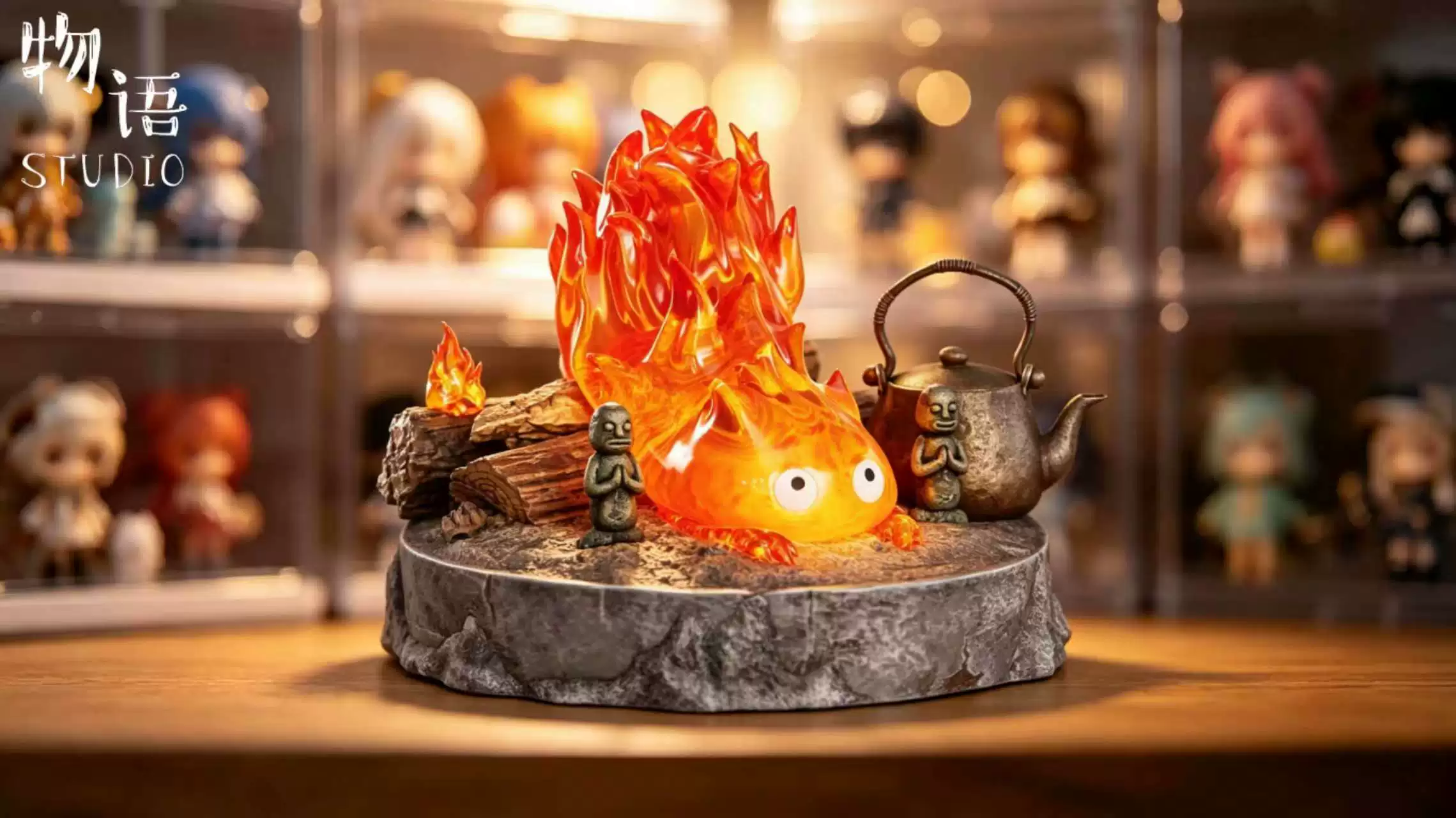 【Pre-sale】Calcifer with LED-Studio Ghibli-WuYu Studio