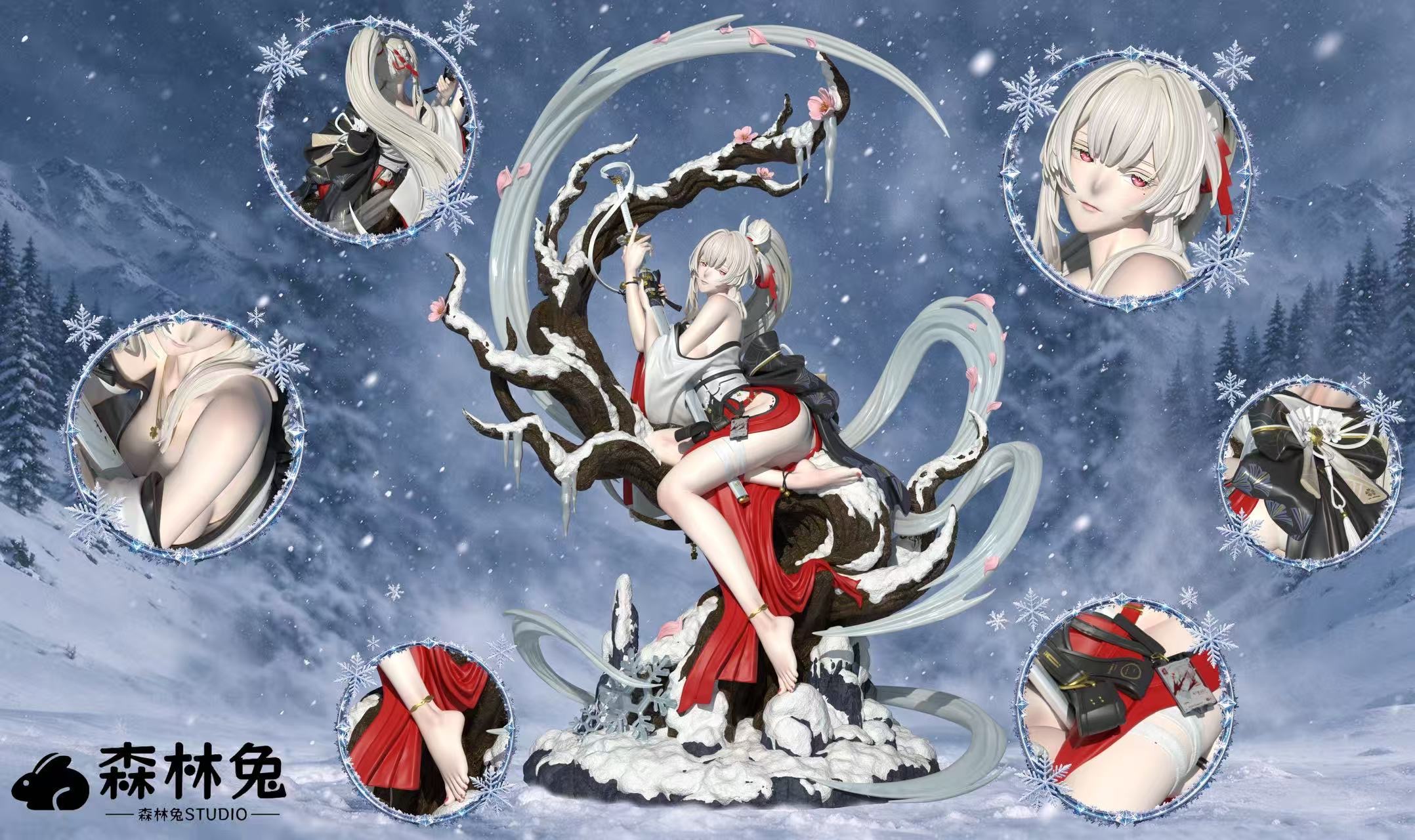 【Pre-sale】1/6 Scale Hiyuki-Wuthering Waves-SenLinTu Studio