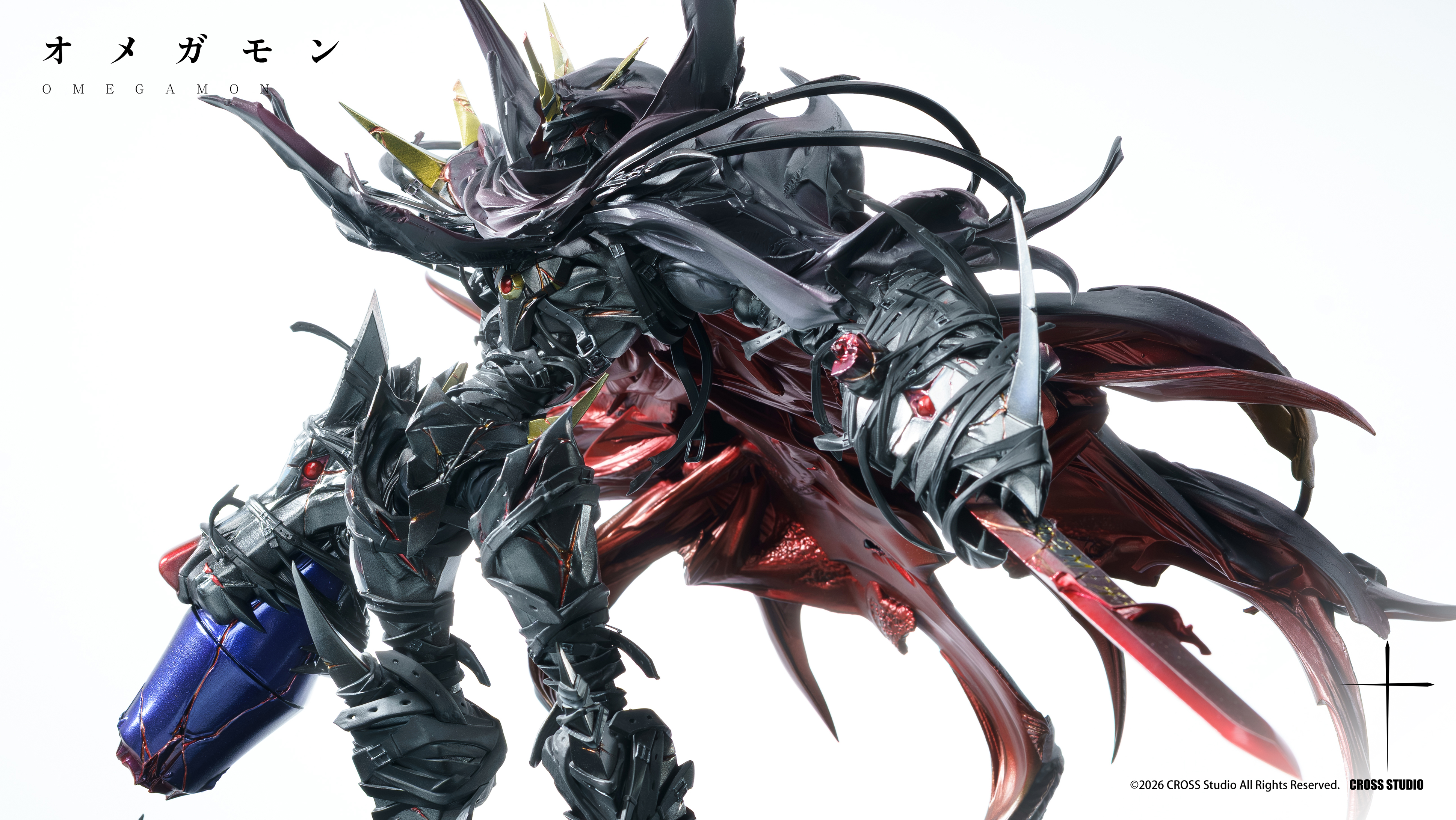 【Pre-sale】Omegamon Zwart-Digimon Adventure-Cross Studio