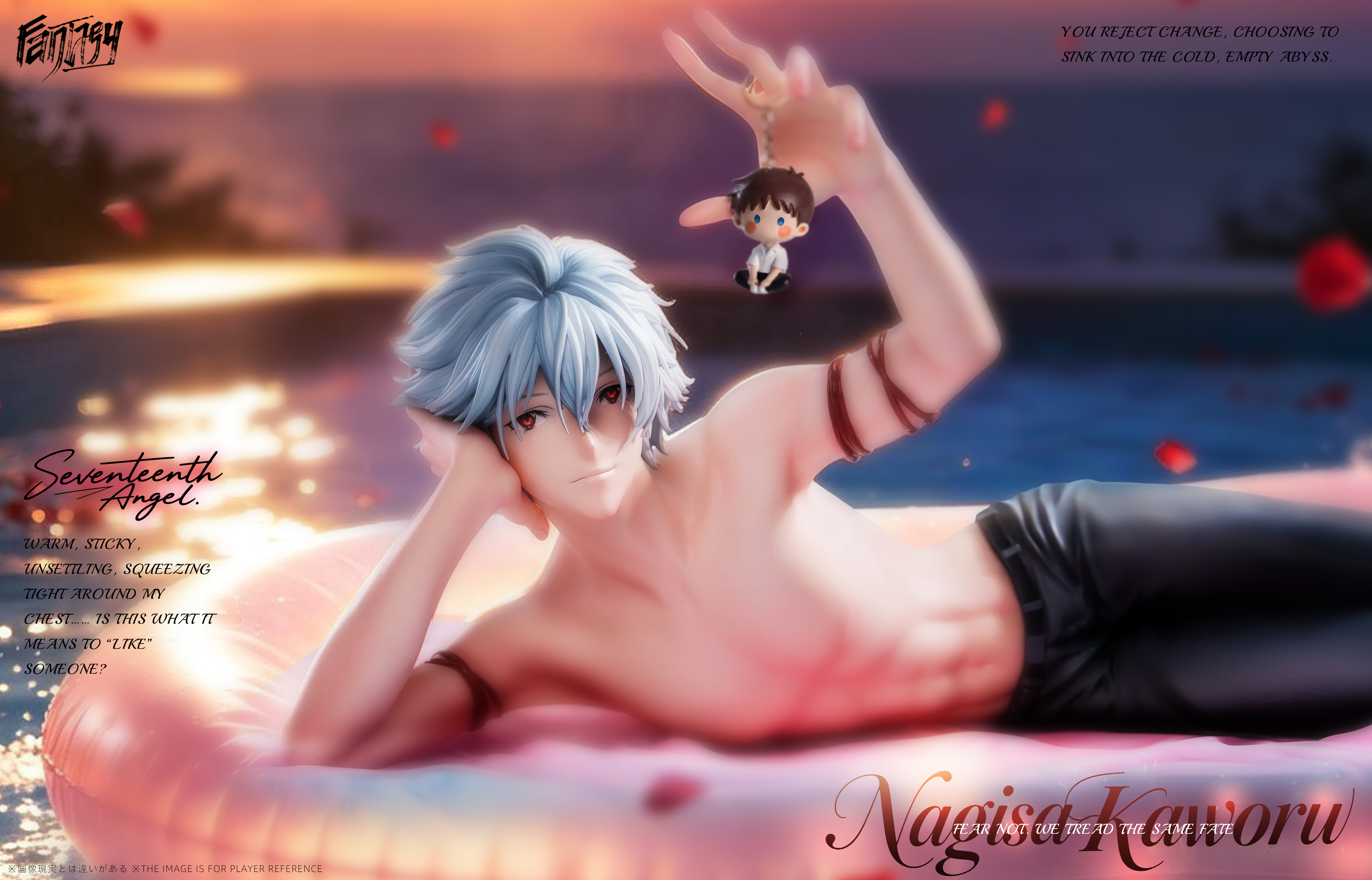 【Pre-sale】1/6 and 1/4 Scale Nagisa Kaworu-EVA-FANTASY Studio