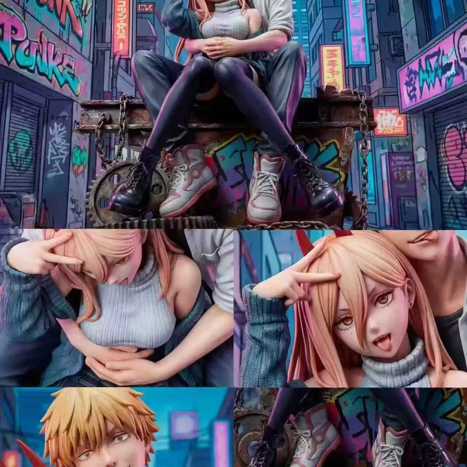 【Pre-sale】1/6 and 1/4 Scale Denji and Power-Soul Studio