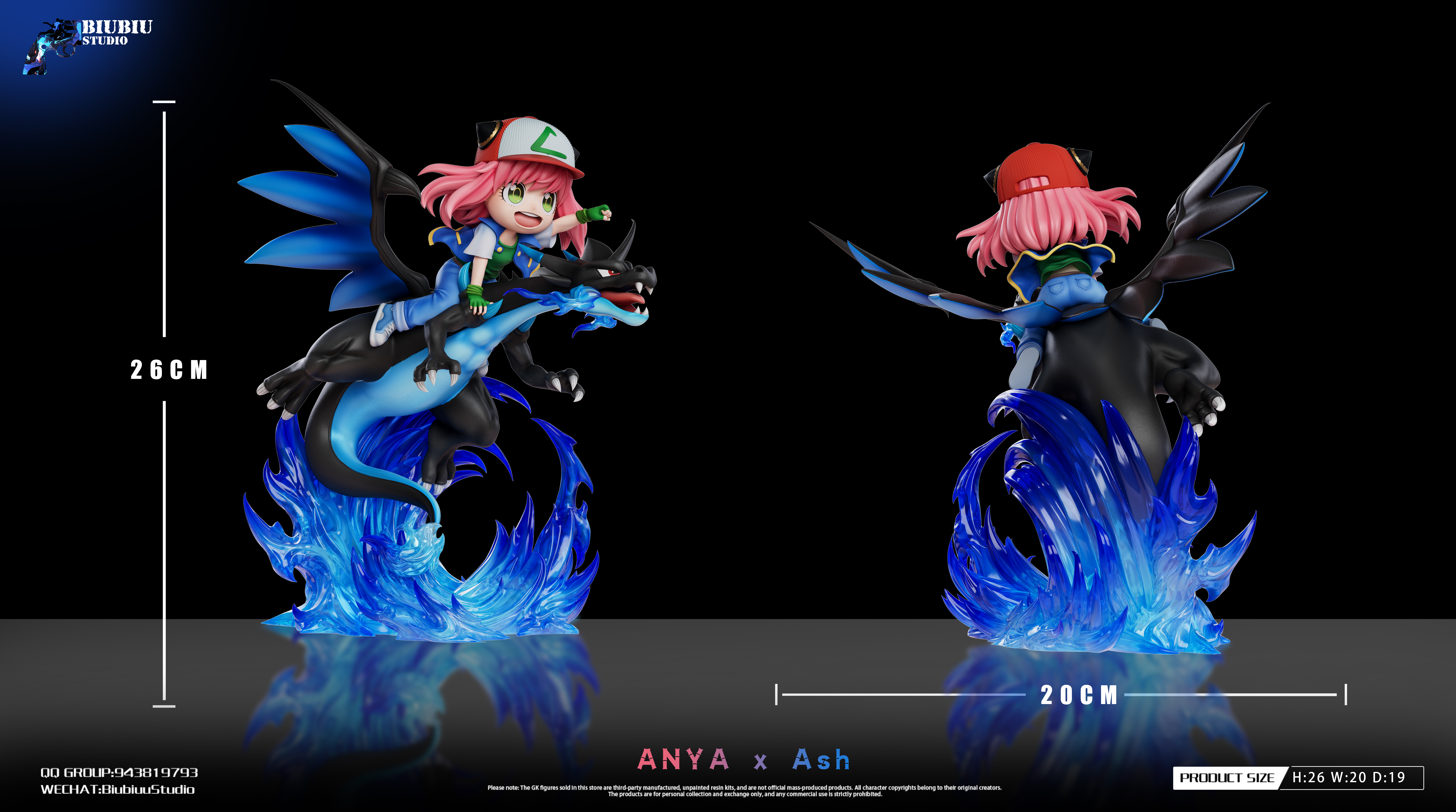 【Pre-sale】1/6 Scale 001 Anya Charizard-Biubiu Studio