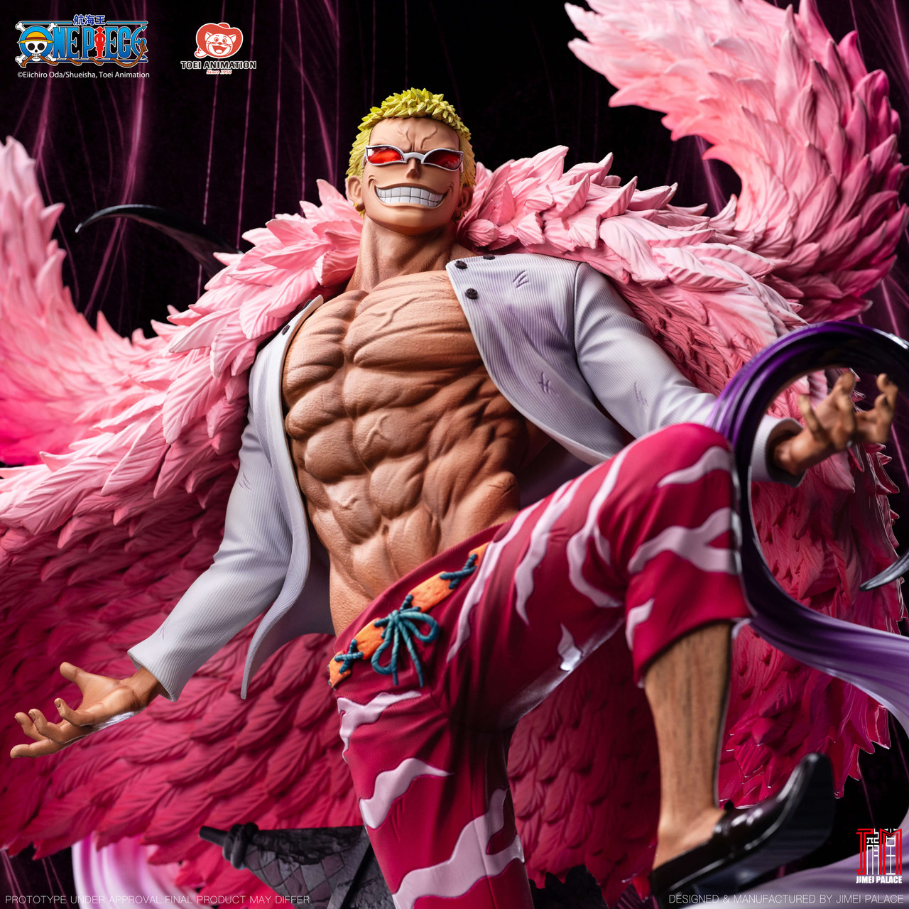 【Pre-sale】1/6 Scale Legendary Doflamingo Licensed-One Piece-Jimei Palace Studio
