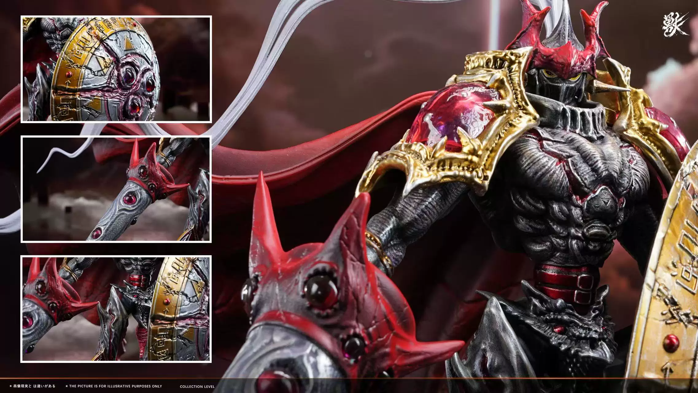 【Pre-sale】1/6 and 1/4 Scale Dukemon and Chaos Dukemon-Digimon Adventure-Shou Studio