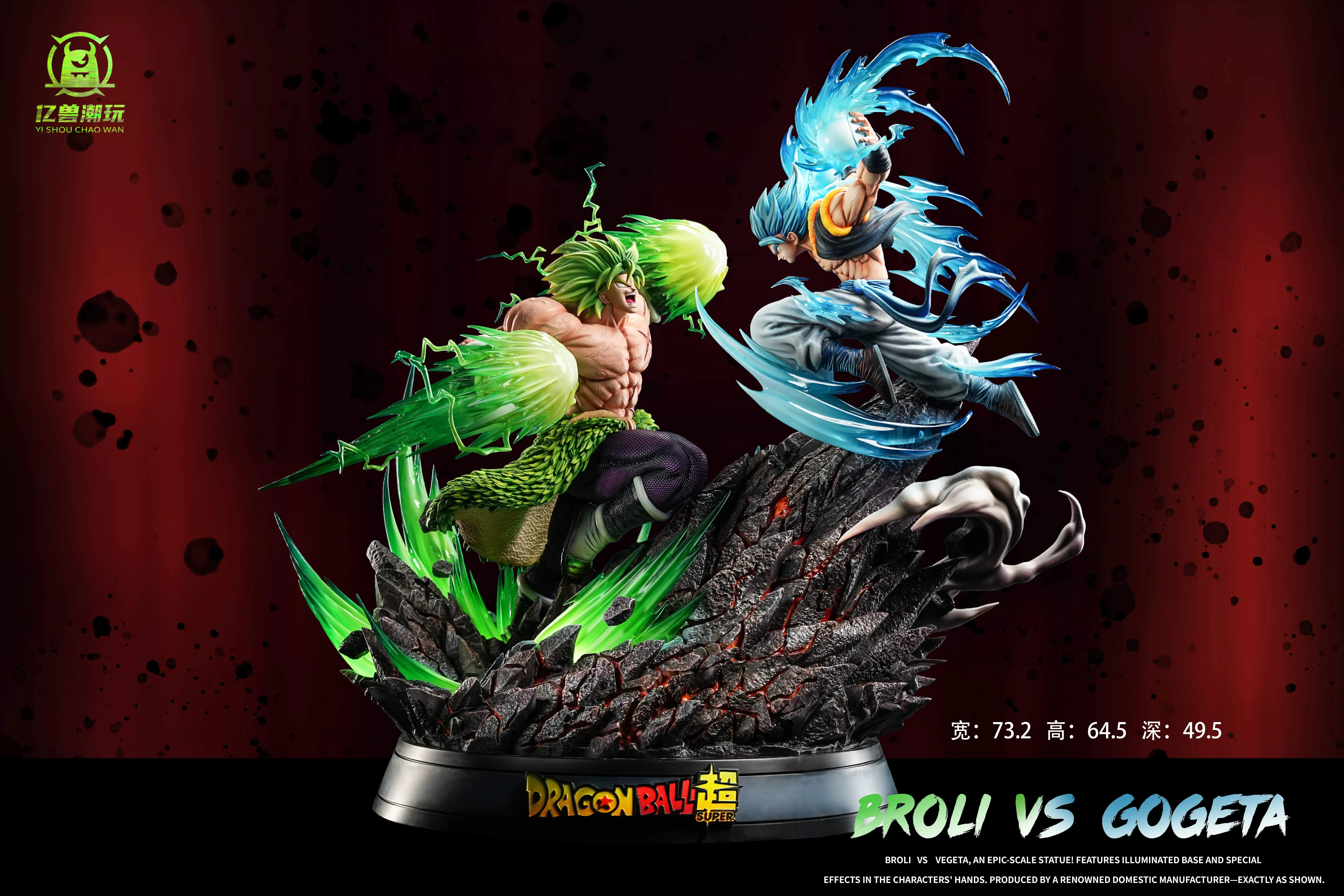 【Pre-sale】Broli VS Gogeta-Dragon Ball-YiShou Studio