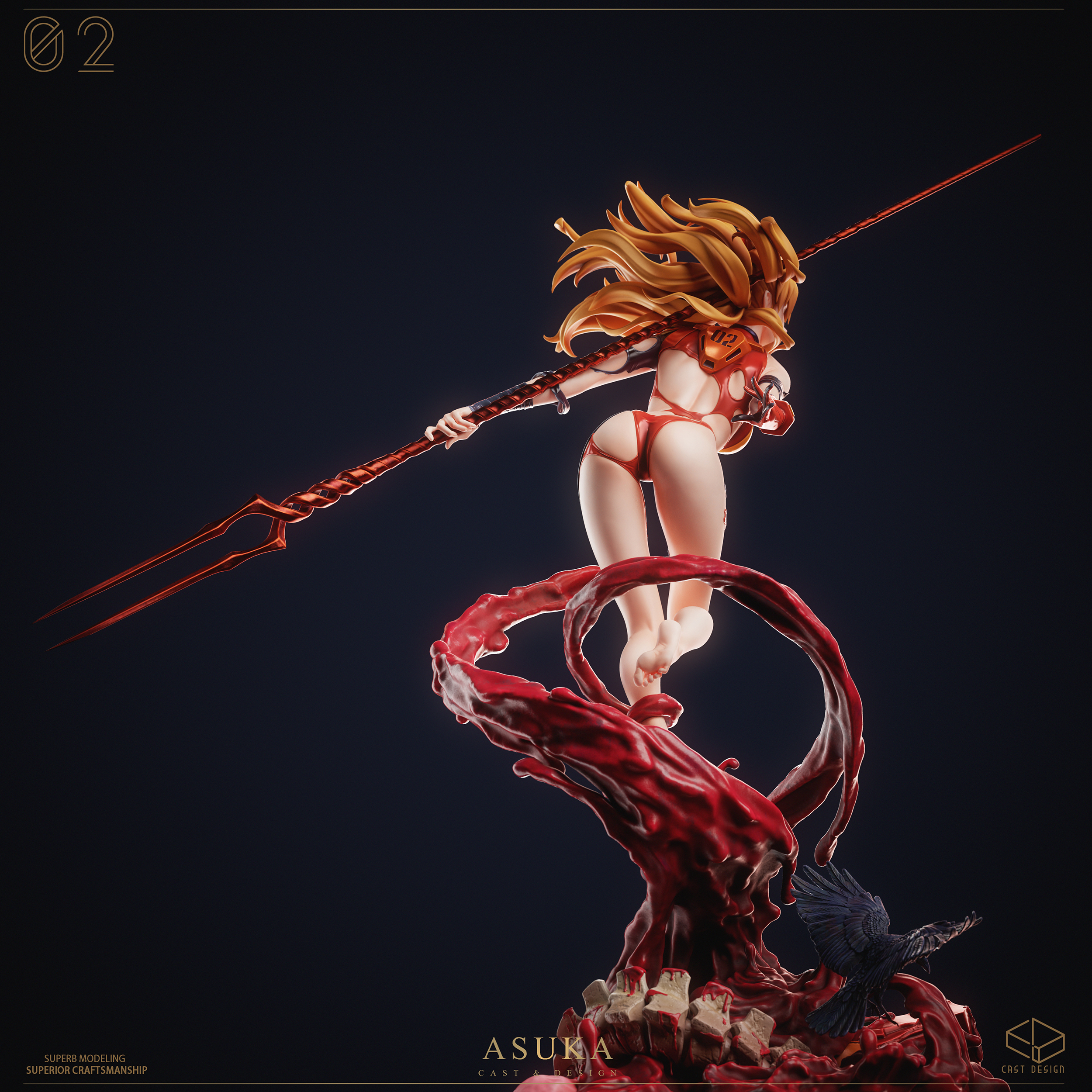 【Pre-sale】1/4 Scale NO.10 Asuka-Cast Design Studio