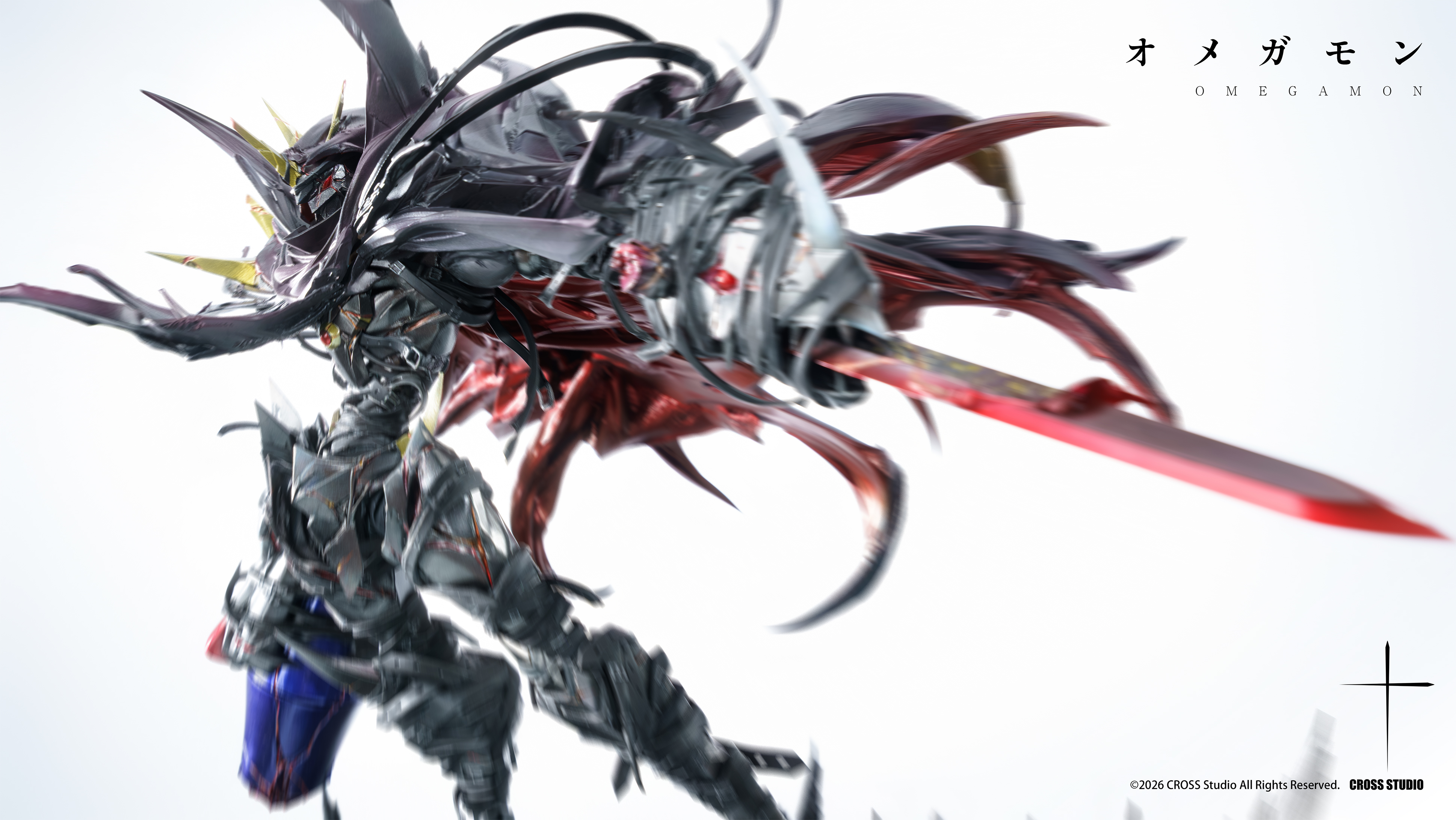 【Pre-sale】Omegamon Zwart-Digimon Adventure-Cross Studio