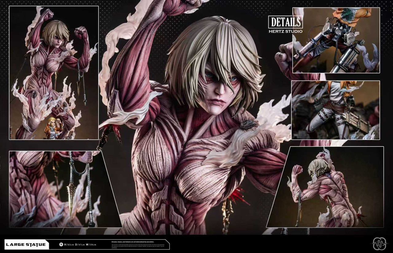 【Pre-sale】1/6 Scale Annie Leonhart and Female Titan-Attack on Titan-Hertz Studio