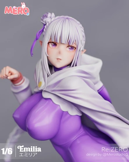 【Pre-sale】1/6 Scale Emilia-Re:Starting Life From Zero in a Different World-Mero Studio