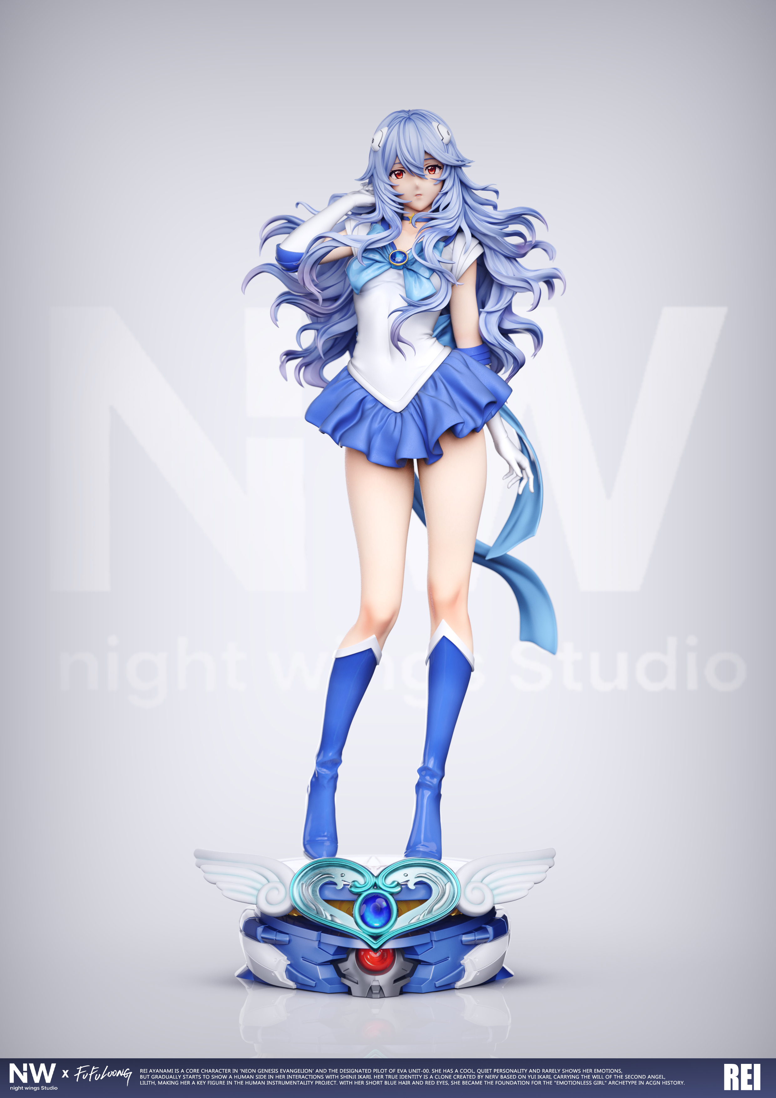 【Pre-sale】1/6 and 1/4 Scale Ayanami Rei-EVA-Night Wing Studio