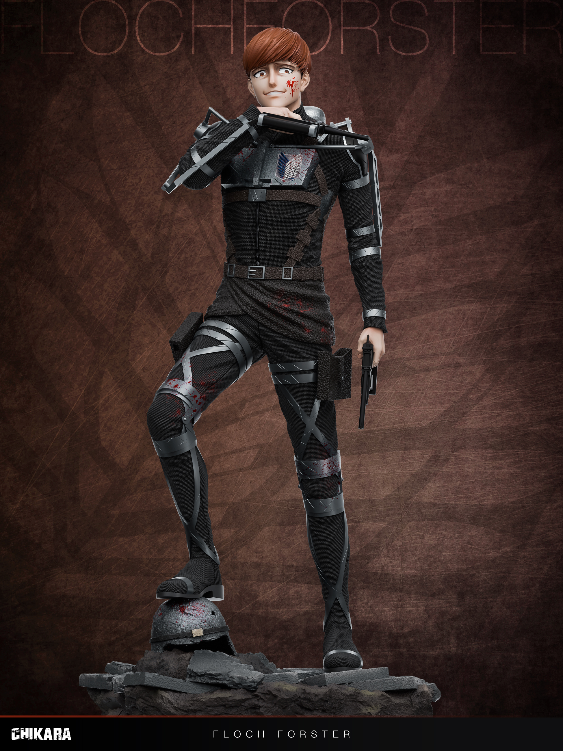 【Pre-sale】1/6 Scale Floch Forster-Attack on Titan-CHIKARA Studio
