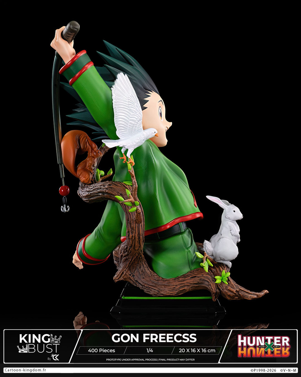 【Pre-sale】1/4 Scale Bust of Gon Freecss-Cartoon Kingdom Studio