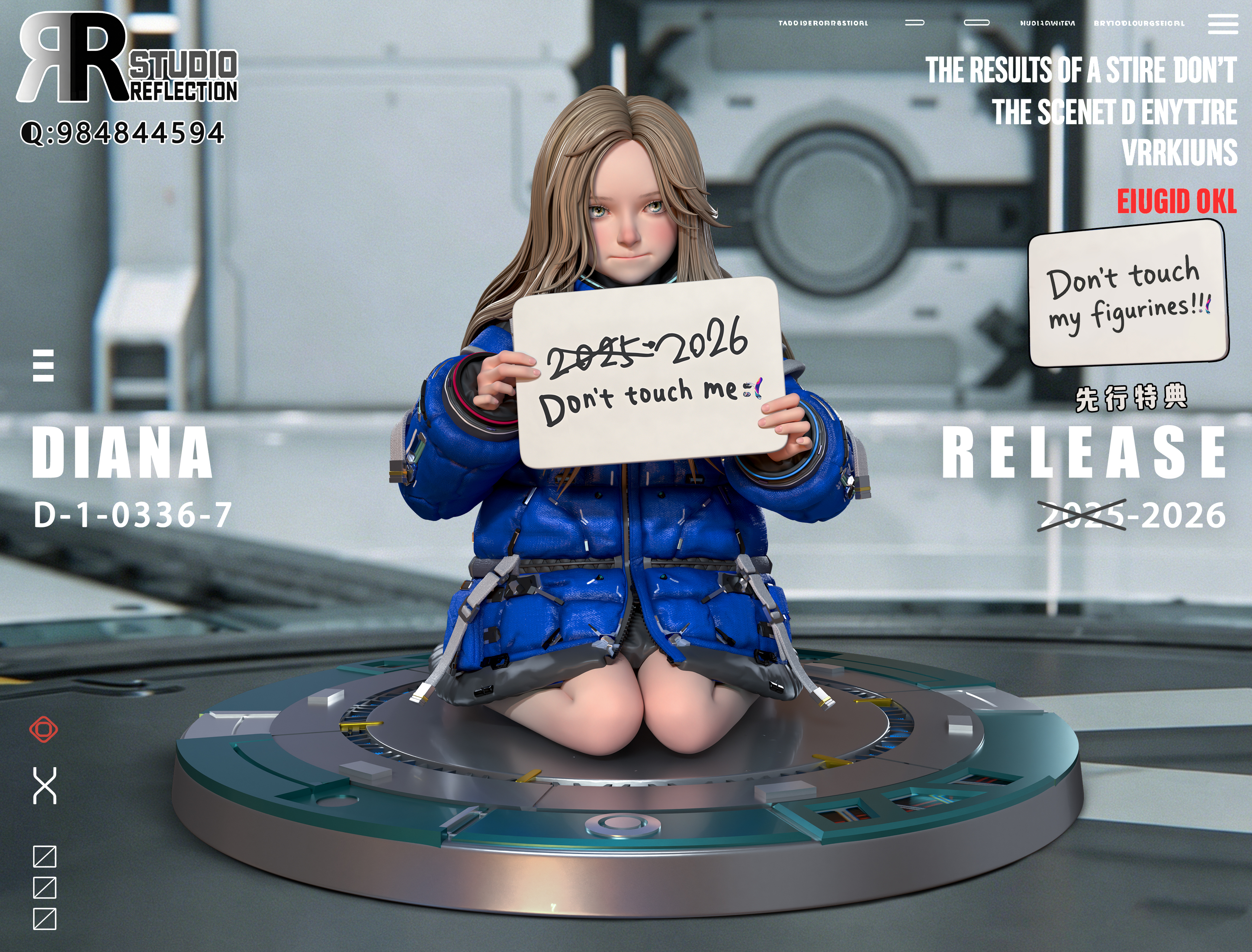 【Pre-sale】1/4 Scale Diana-Reflection Studio