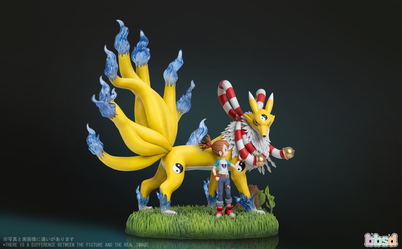 【Pre-sale】MH Scale Kyubimon and Rika Nonaka-Digimon Adventure-BBSD Studio