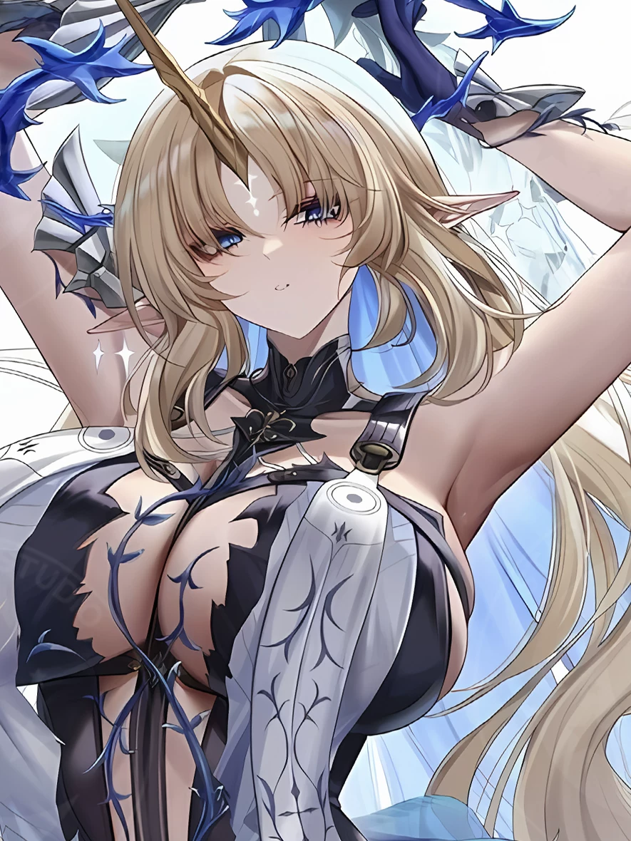 【Pre-sale】Decorative Painting of Blue Cloth Cartethyia-Wuthering Wave-XingKong Studio