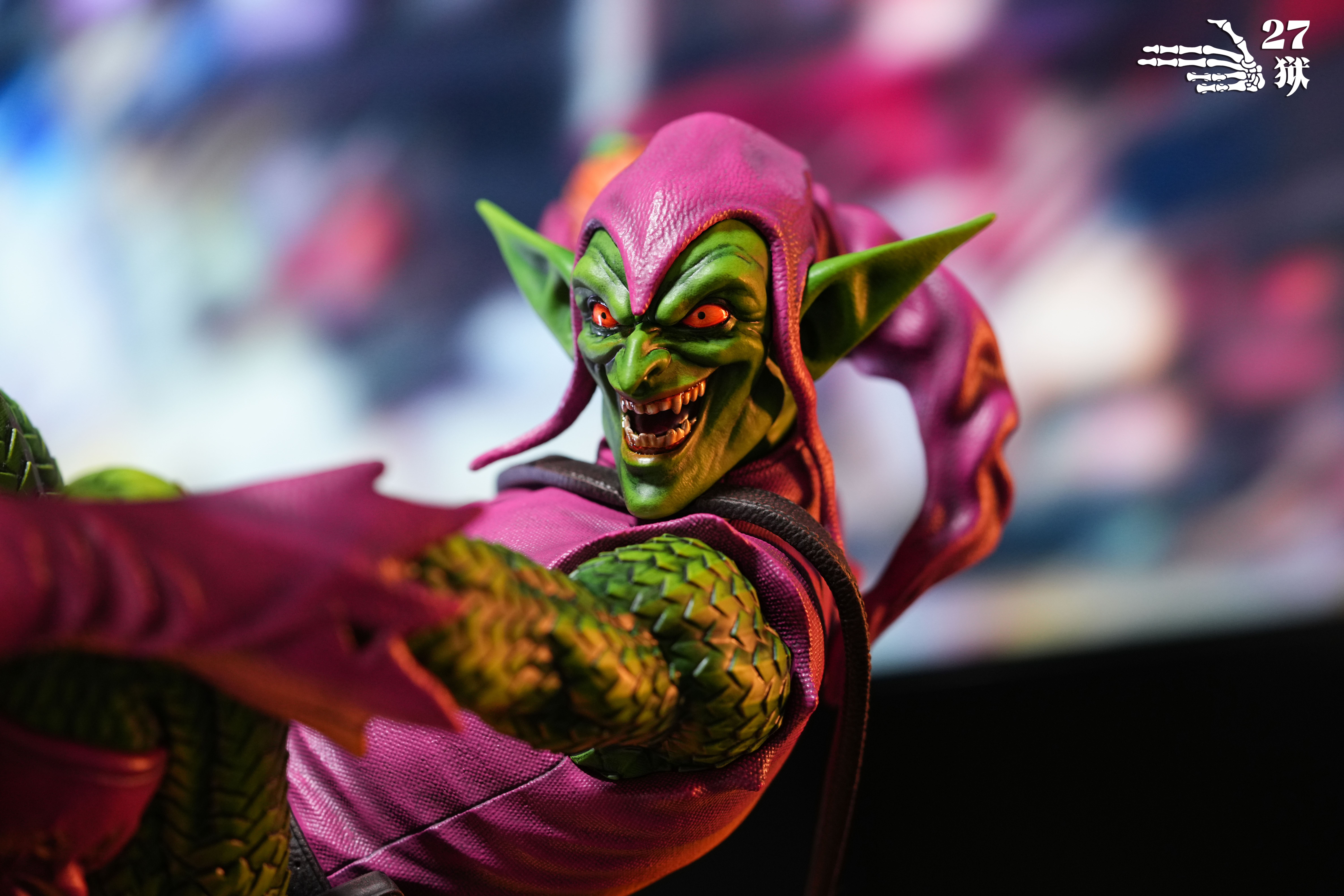 【Pre-sale】1/4 Scale Spiderman VS Green Goblin Diorama-27abyss Studio