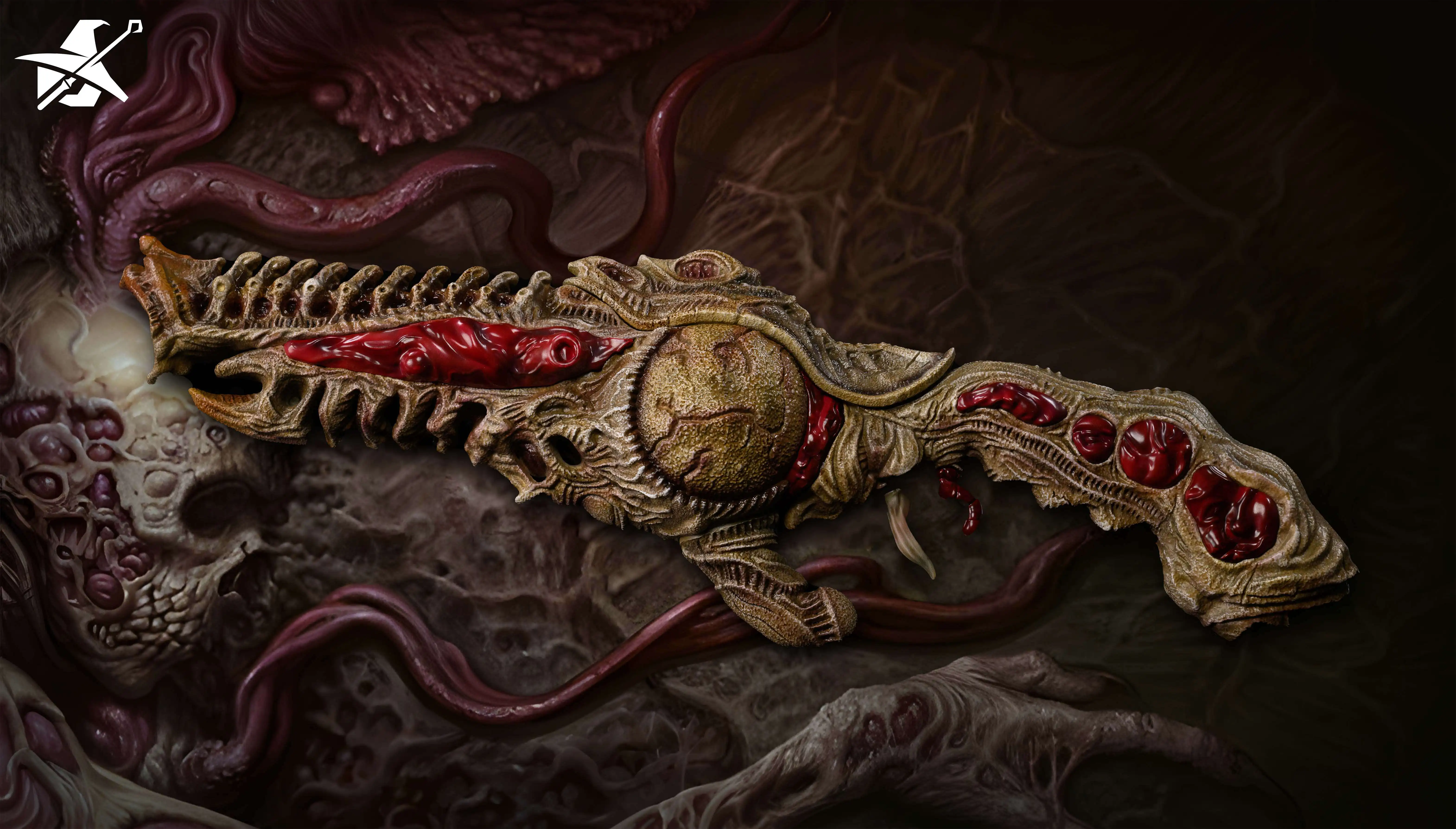 【Pre-sale】Biological Shotgun-Scorn-WuShiMoWan Studio