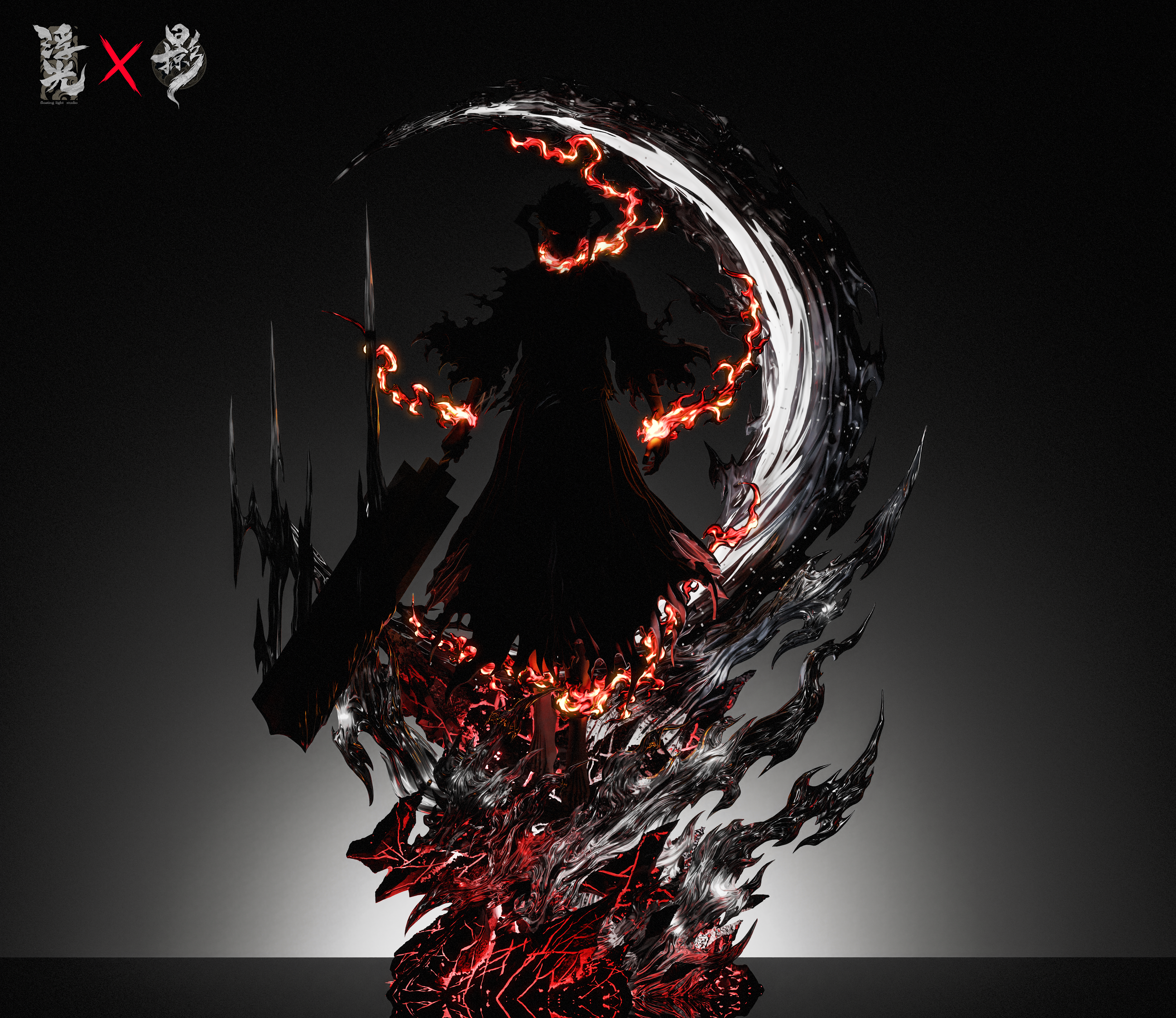 【Pre-sale】1/6 Scale Ichigo-Bleach-Floating Light and LueYing Studios