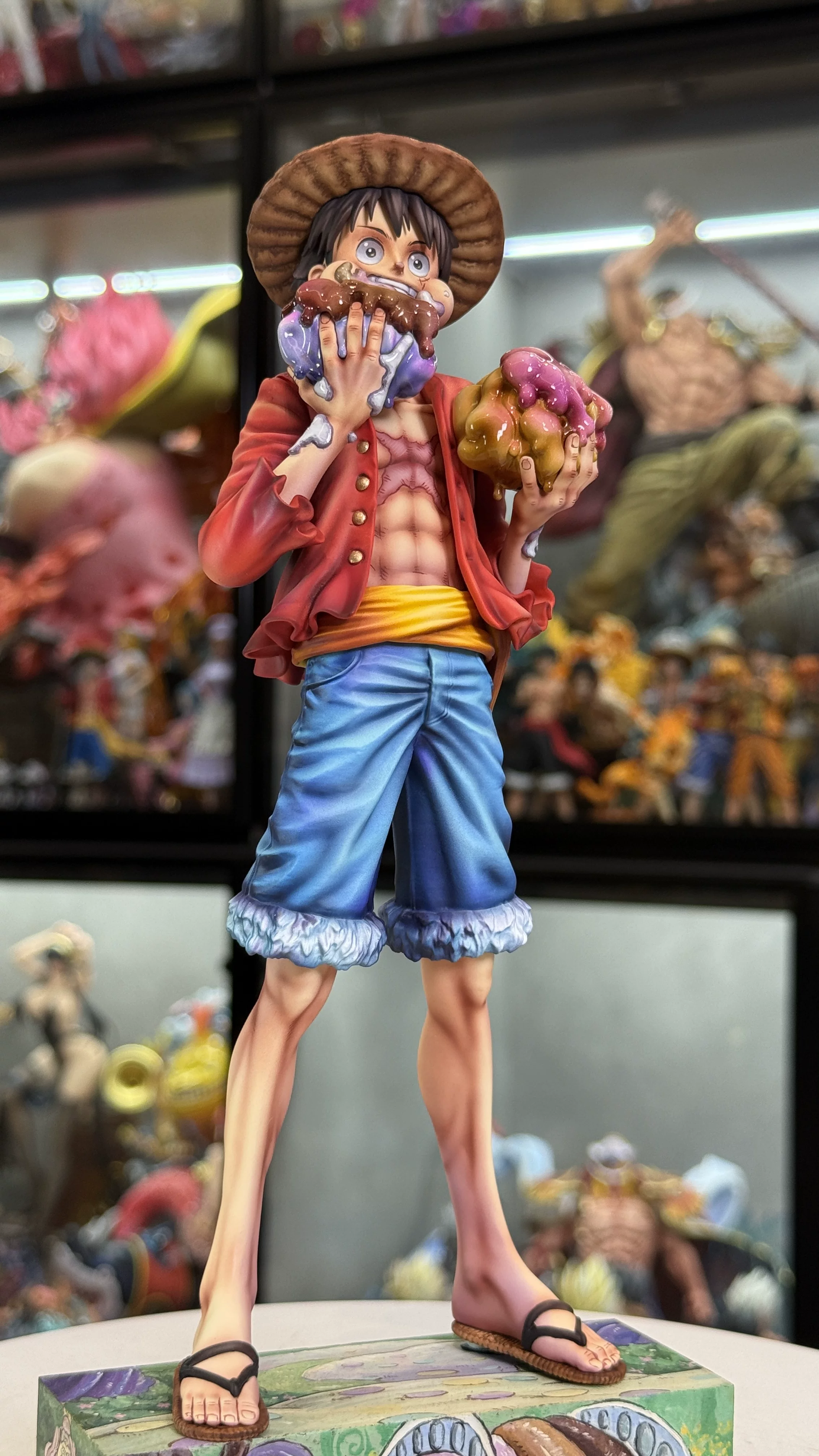 【Pre-sale】POP Scale Cake Eating Luffy-One Piece-LG Studio