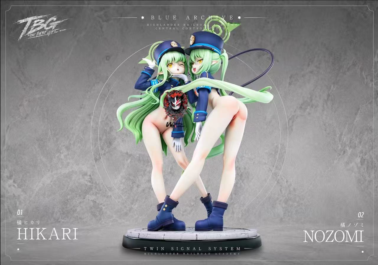 【Pre-sale】1/6 Scale Tachibana Hikari and Tachibana Nozomi-Blue Archive-TBG Studio