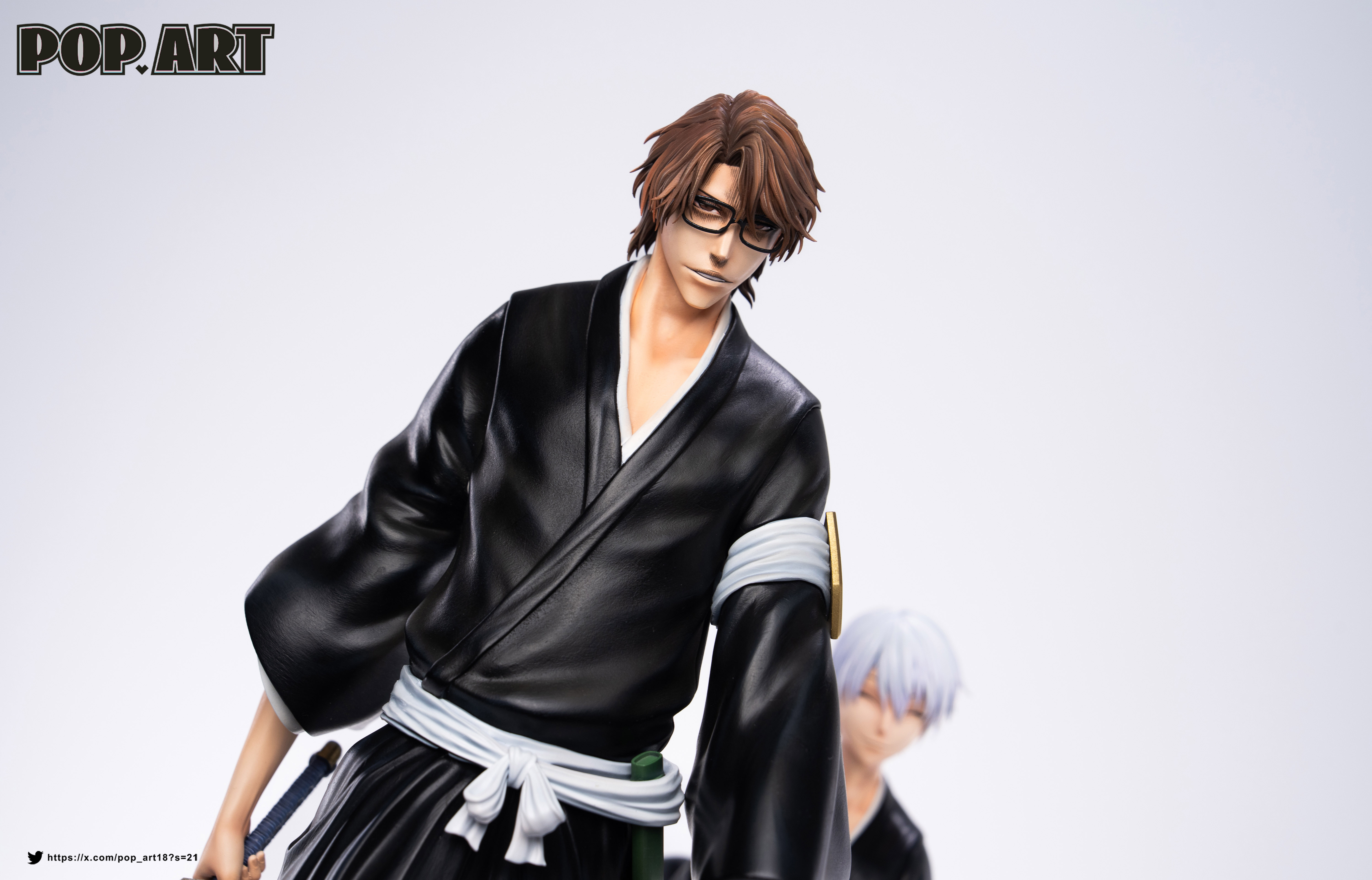 【Pre-sale】1/6 Scale Sosuke Aizen and Ichimaru Gin-POP.ART Studio