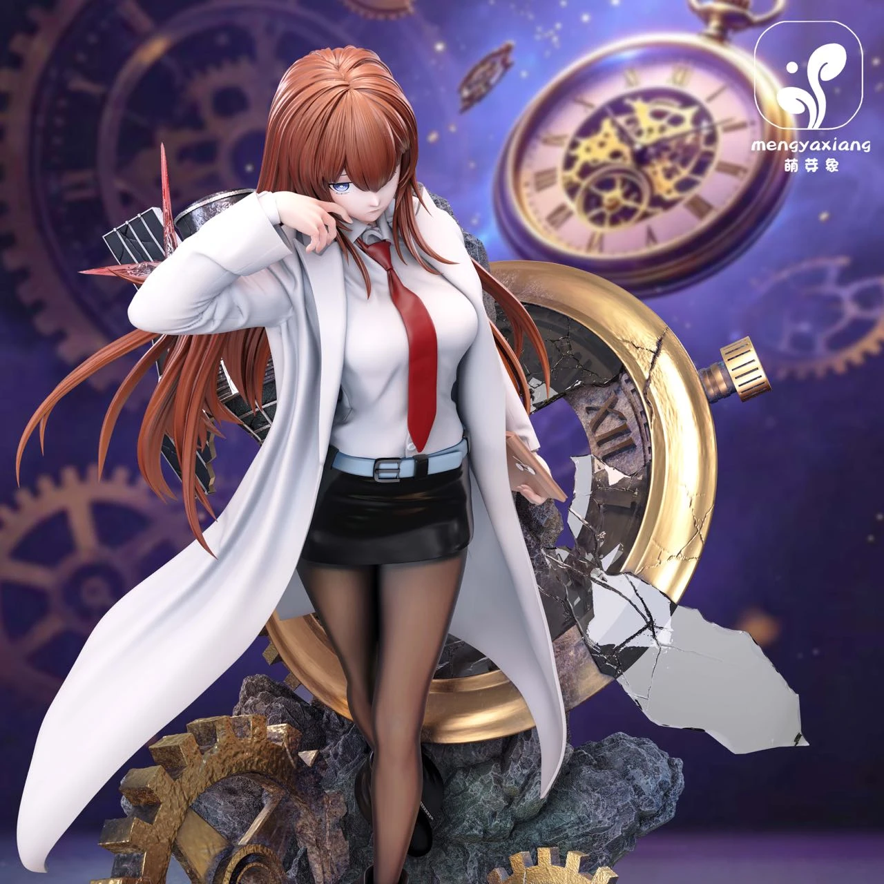 【Pre-sale】1/6 Scale Makise Kurisu-Steins Gate-MengYaXiang Studio